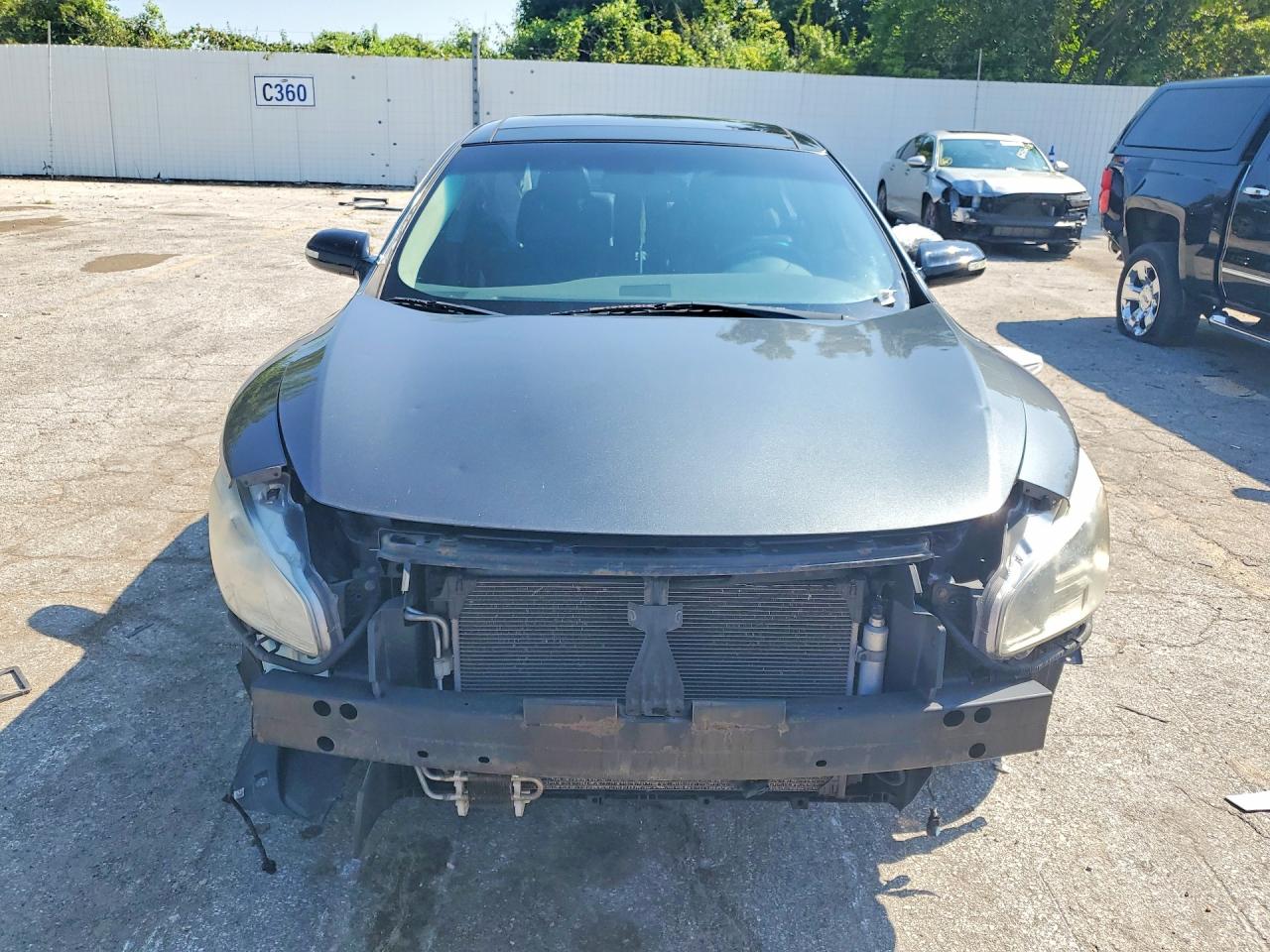 2011 Nissan Maxima 3.5 S Black vin: 1N4AA5AP3BC832577