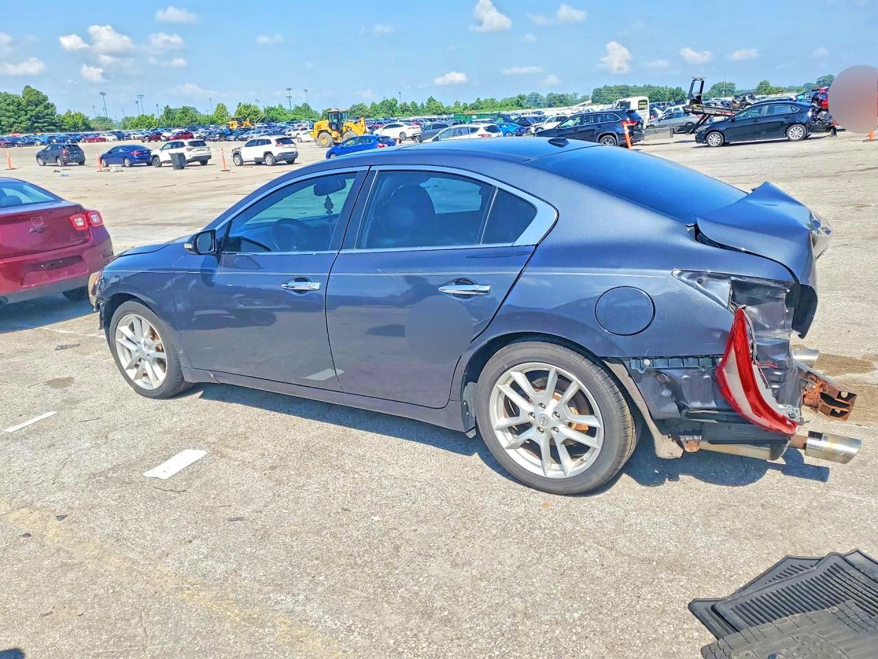 2011 Nissan Maxima 3.5 S Black vin: 1N4AA5AP3BC832577