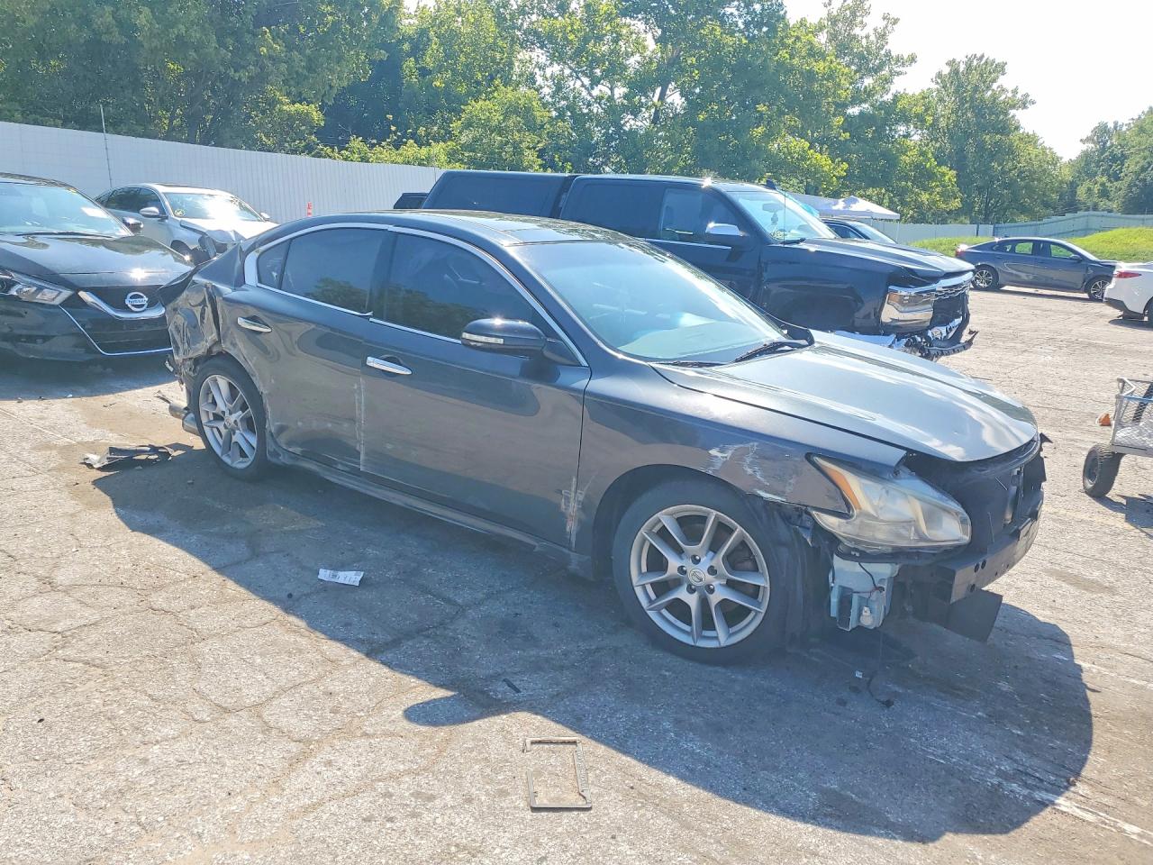 2011 Nissan Maxima 3.5 S Black vin: 1N4AA5AP3BC832577