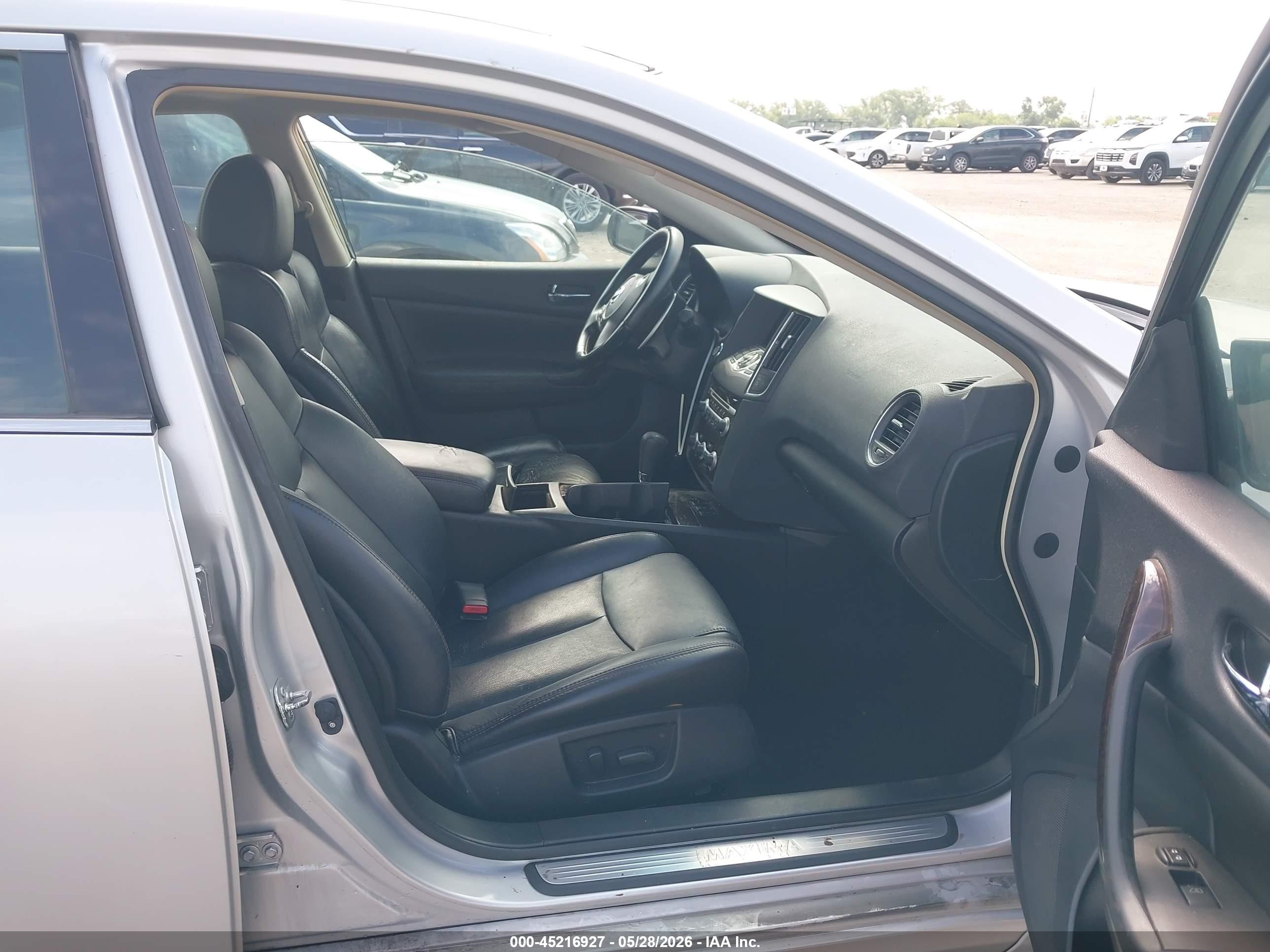 2011 Nissan Maxima 3.5 Sv Silver vin: 1N4AA5AP3BC834359