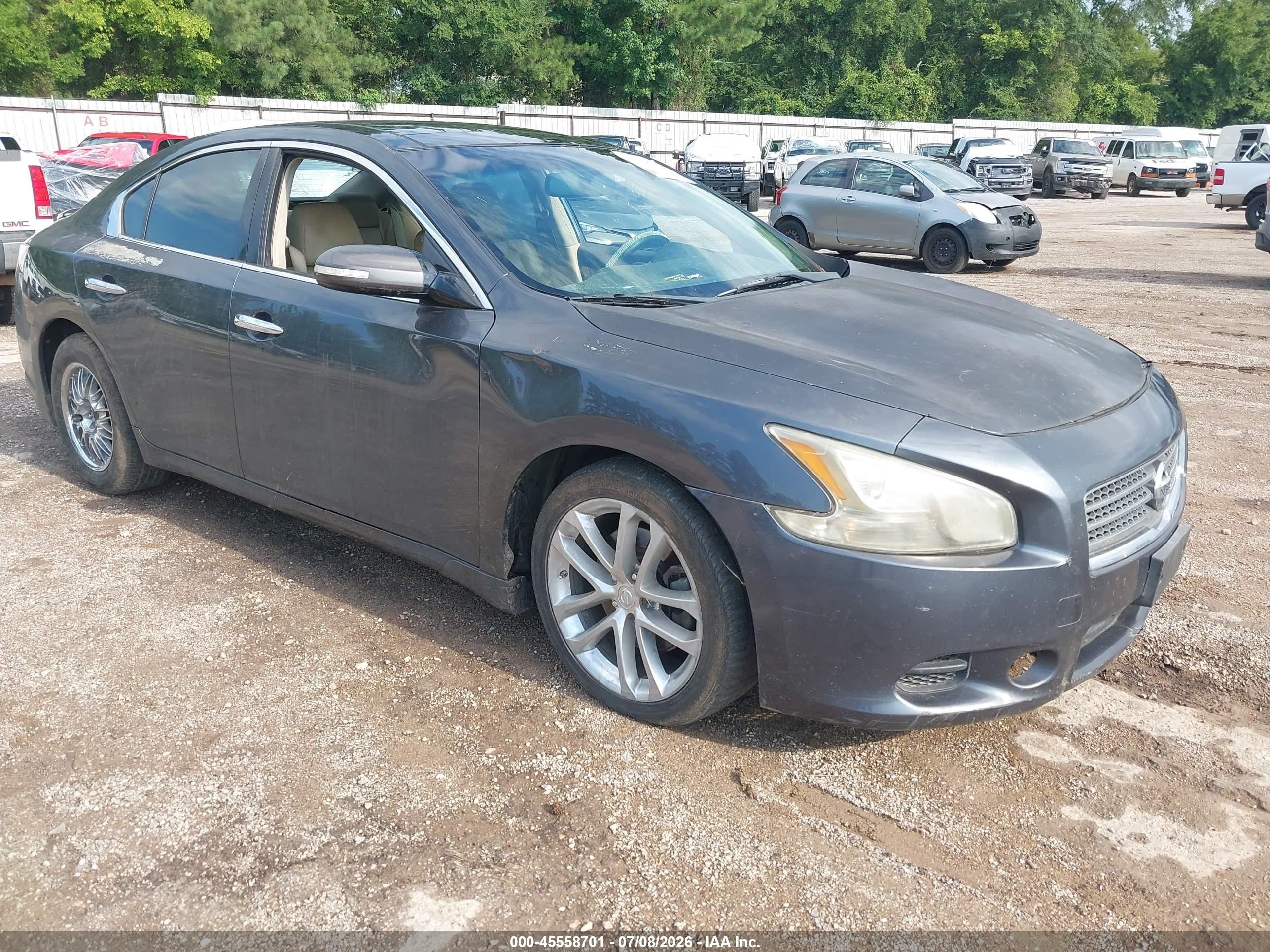 2011 Nissan Maxima 3.5 Sv Gray vin: 1N4AA5AP3BC834958