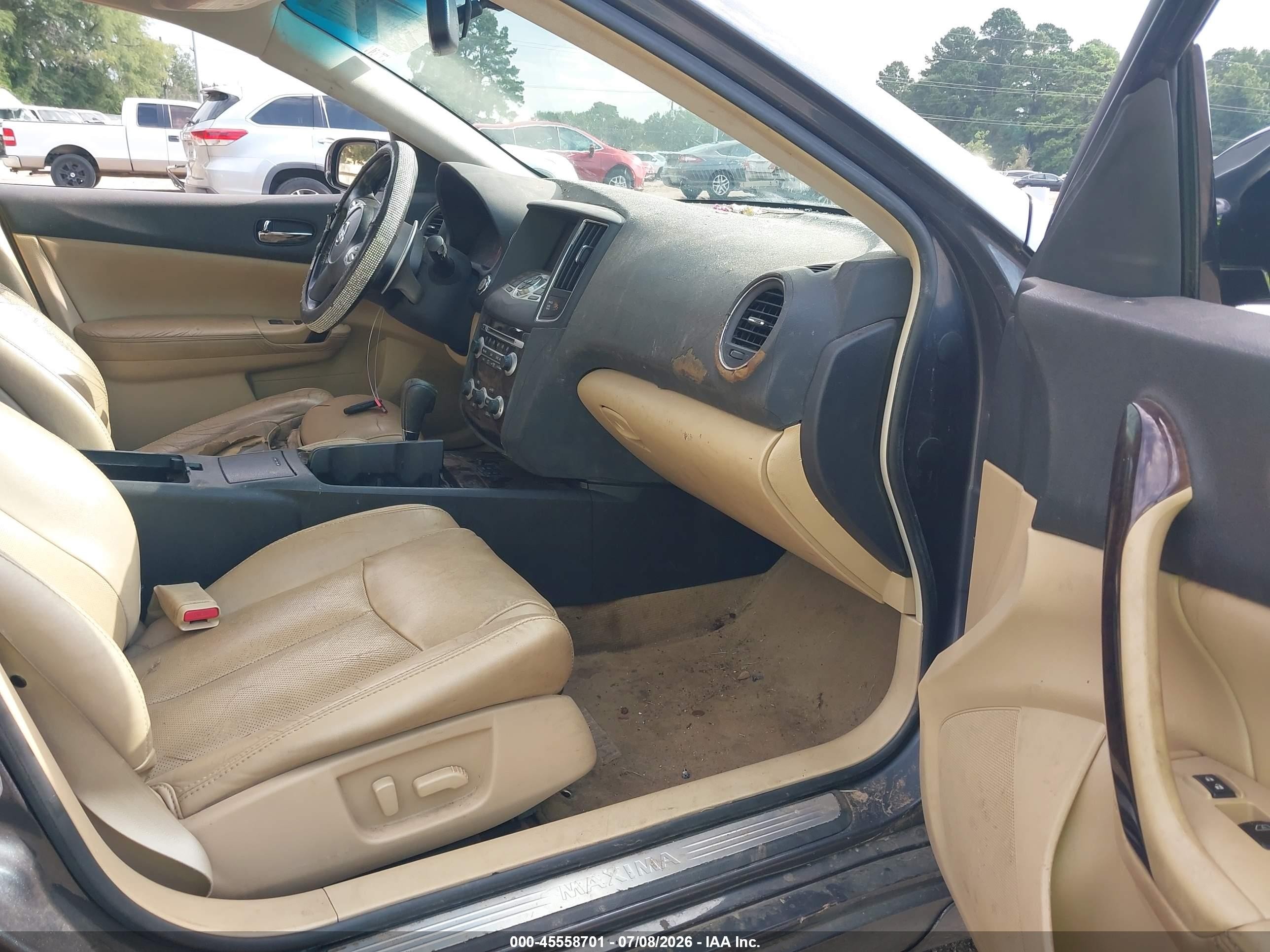 2011 Nissan Maxima 3.5 Sv Gray vin: 1N4AA5AP3BC834958