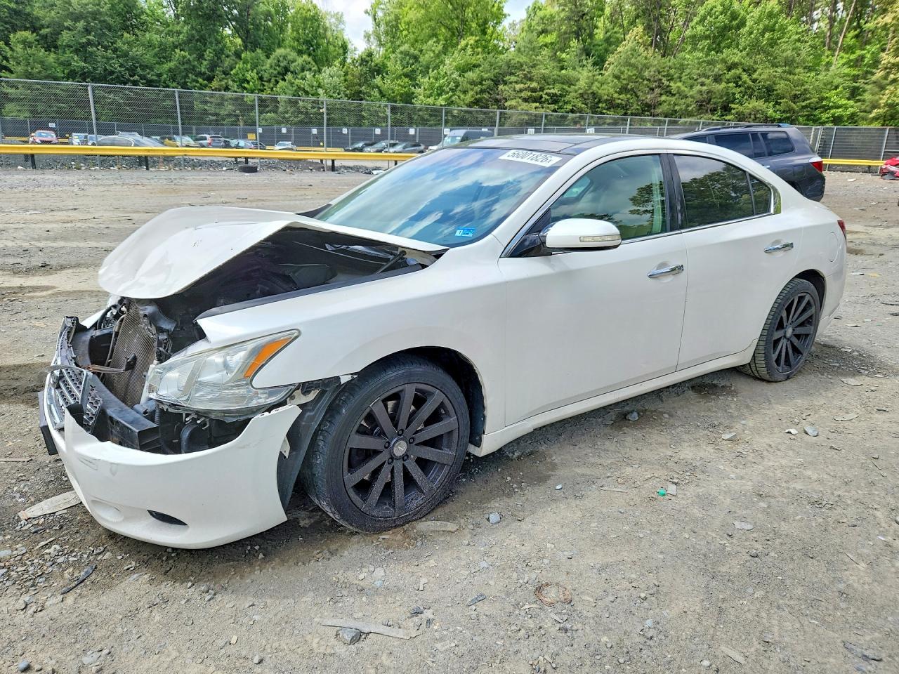2011 Nissan Maxima 3.5 S White vin: 1N4AA5AP3BC846589
