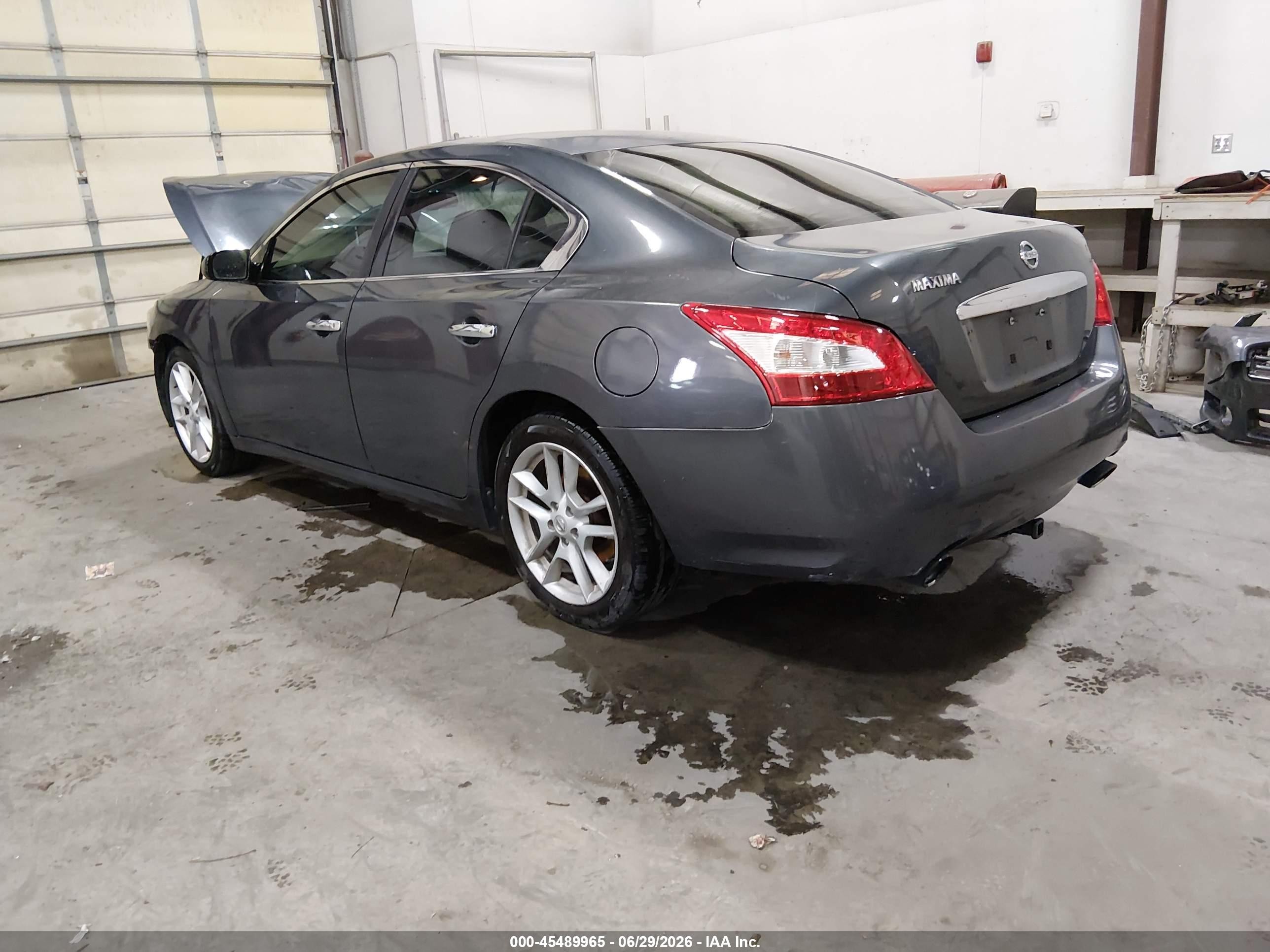 2011 Nissan Maxima 3.5 S Gray vin: 1N4AA5AP3BC848861
