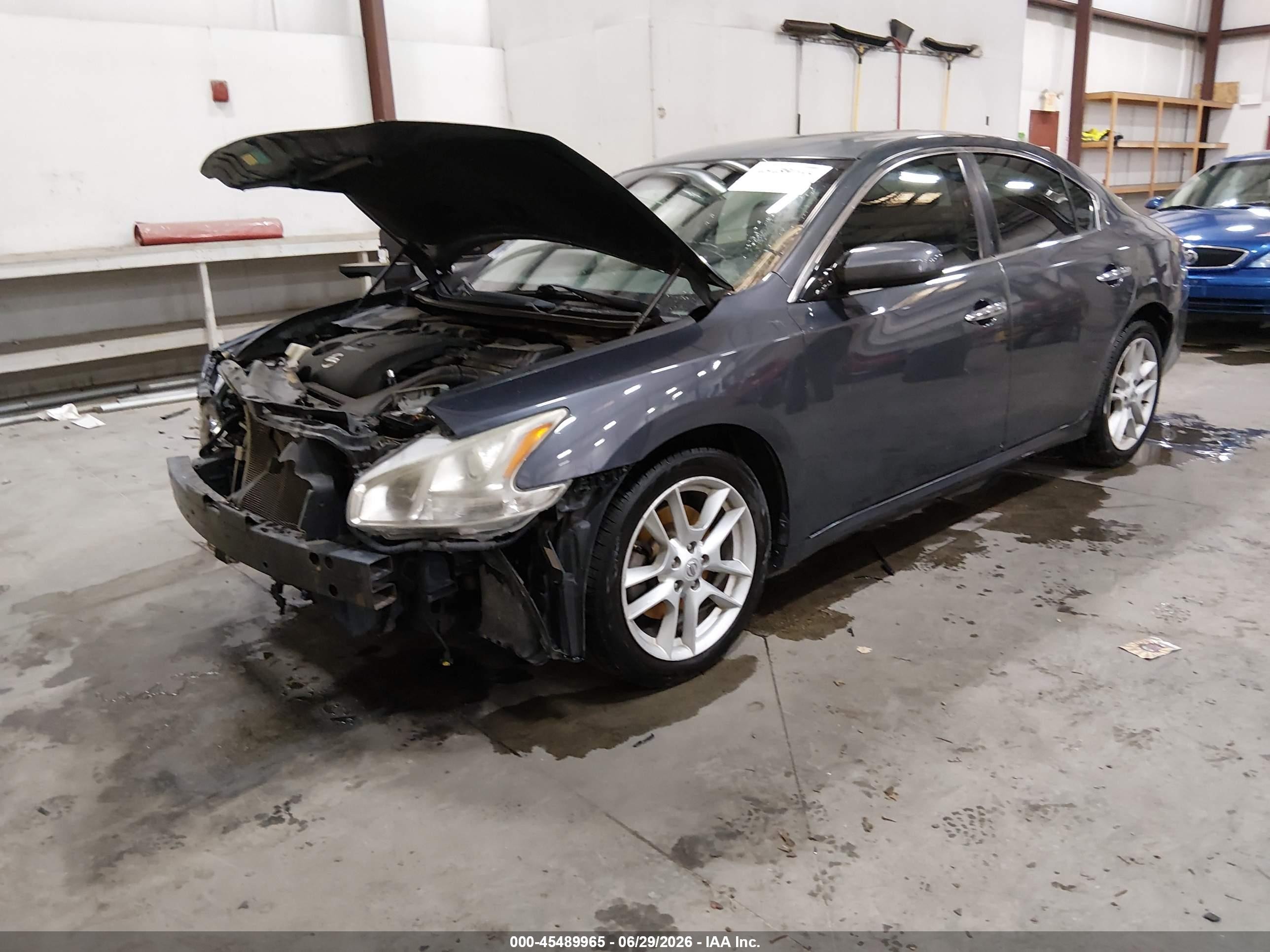 2011 Nissan Maxima 3.5 S Gray vin: 1N4AA5AP3BC848861