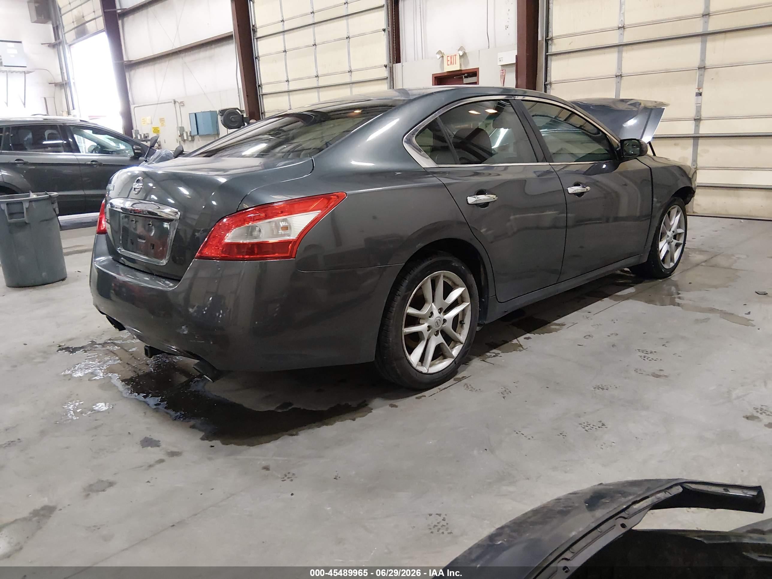 2011 Nissan Maxima 3.5 S Gray vin: 1N4AA5AP3BC848861