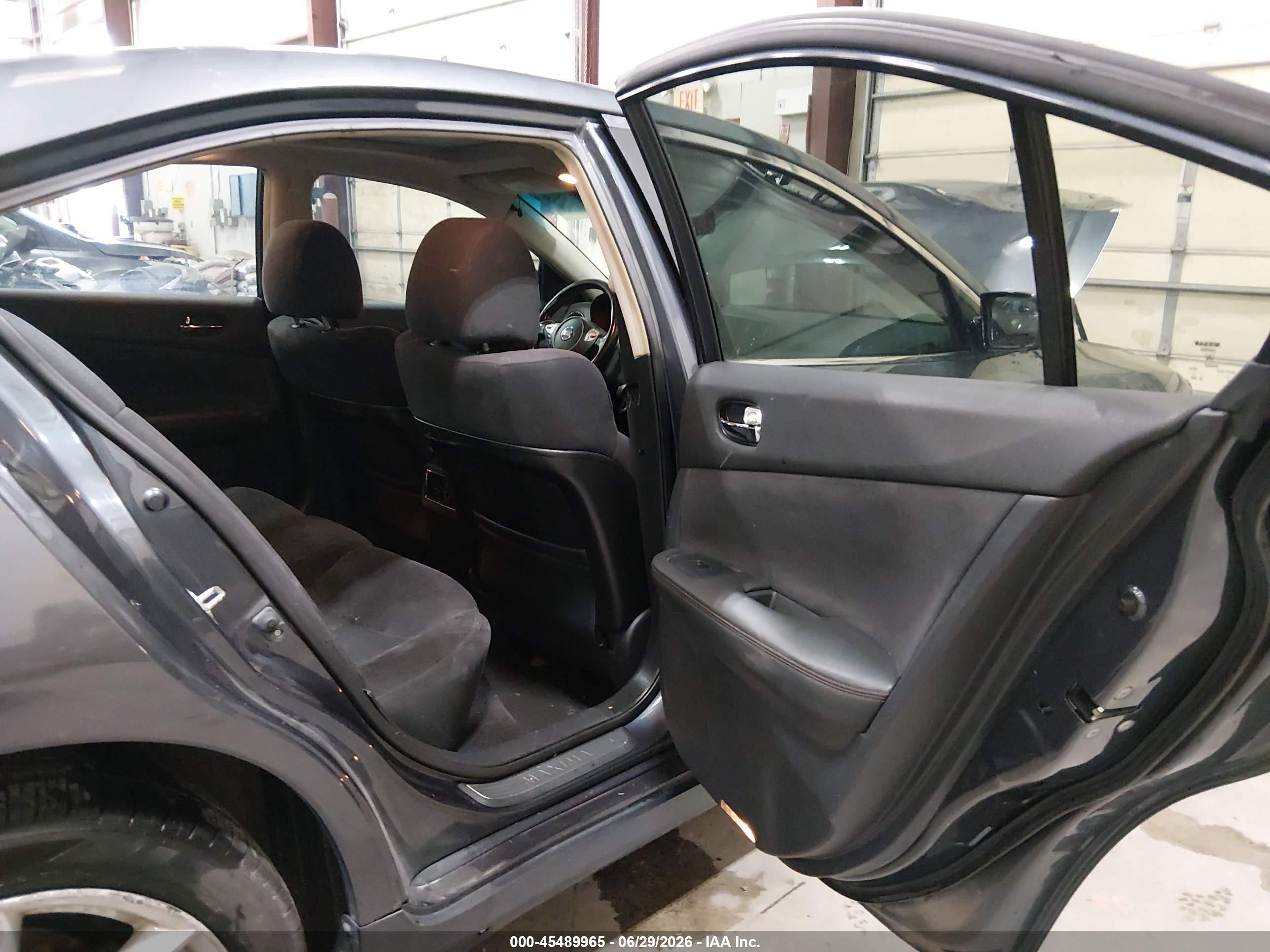 2011 Nissan Maxima 3.5 S Gray vin: 1N4AA5AP3BC848861