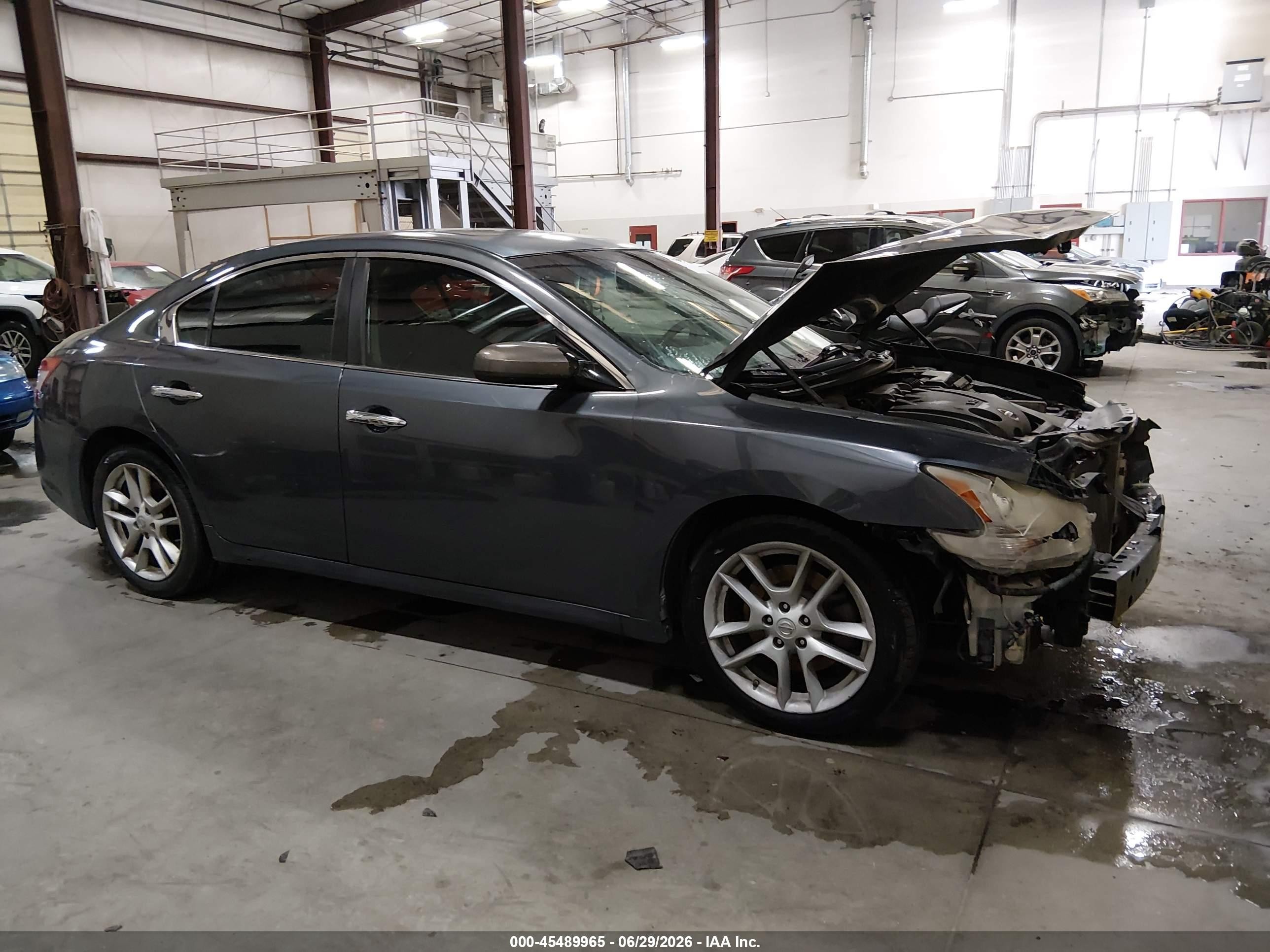 2011 Nissan Maxima 3.5 S Gray vin: 1N4AA5AP3BC848861