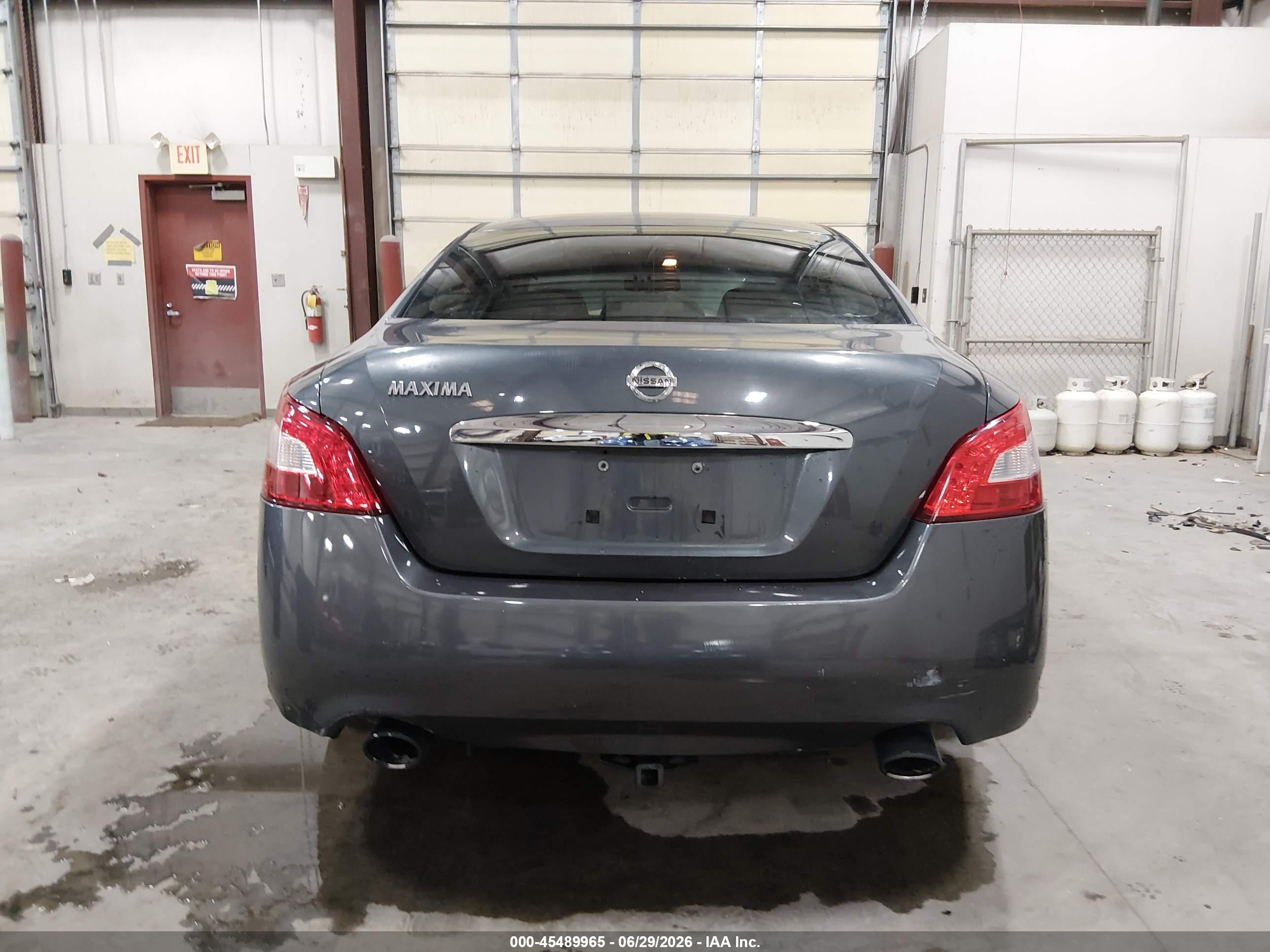 2011 Nissan Maxima 3.5 S Gray vin: 1N4AA5AP3BC848861