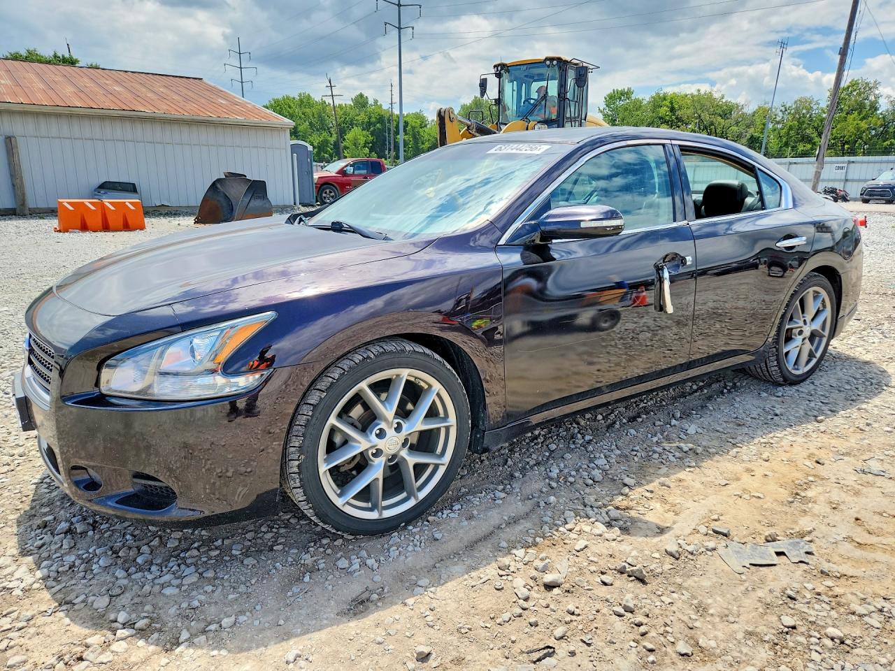 2011 Nissan Maxima 3.5 S Black vin: 1N4AA5AP3BC849279