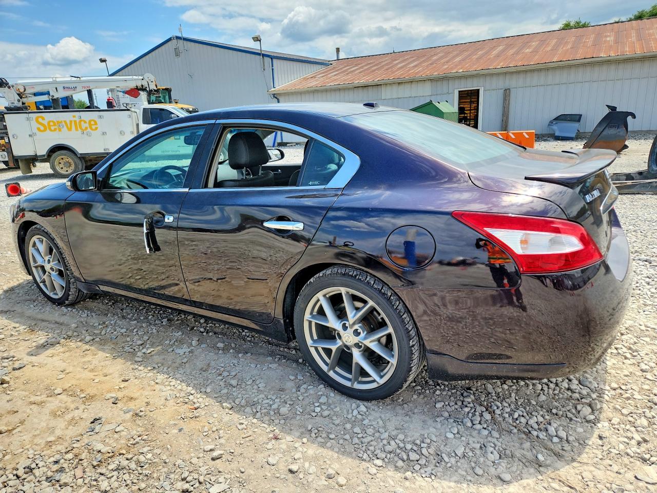 2011 Nissan Maxima 3.5 S Черный vin: 1N4AA5AP3BC849279