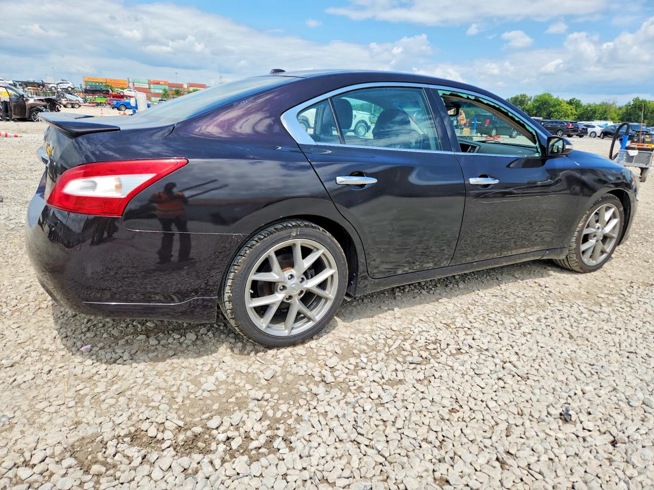 2011 Nissan Maxima 3.5 S Черный vin: 1N4AA5AP3BC849279