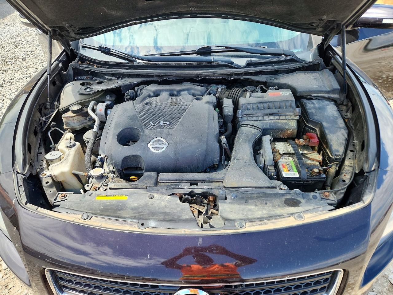 2011 Nissan Maxima 3.5 S Черный vin: 1N4AA5AP3BC849279