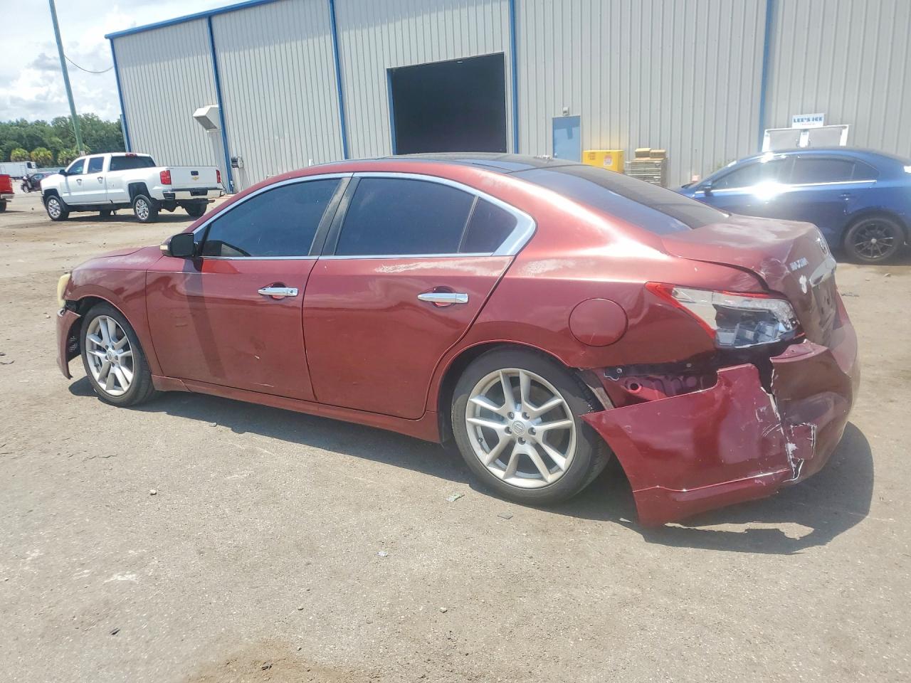 2011 Nissan Maxima S Темно-бордовый vin: 1N4AA5AP3BC850822