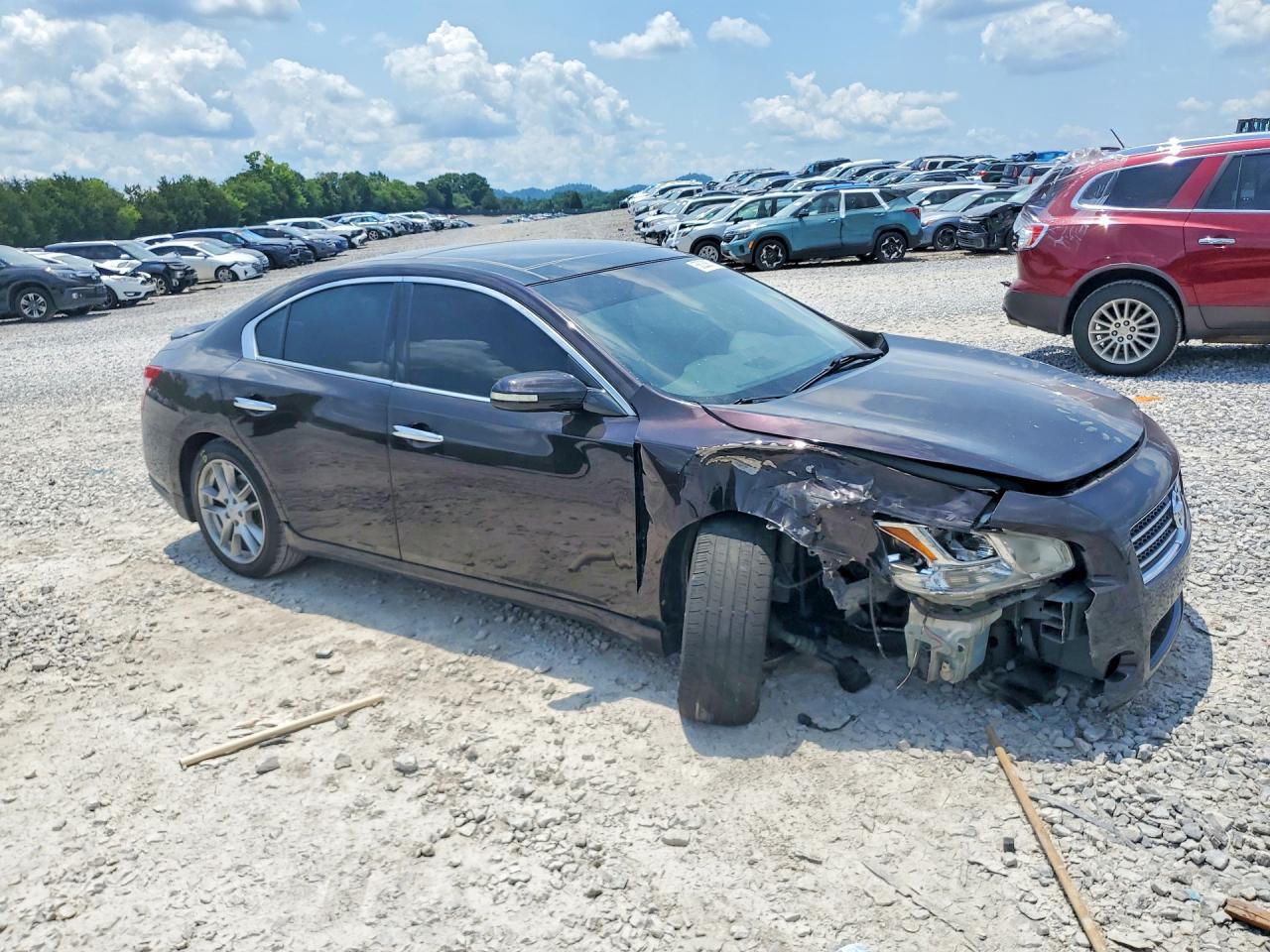 2011 Nissan Maxima 3.5 S Purple vin: 1N4AA5AP3BC850884