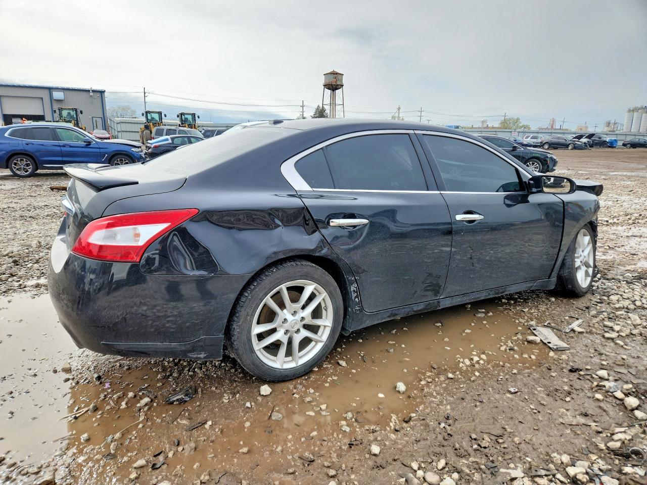 2011 Nissan Maxima Black vin: 1N4AA5AP3BC857950