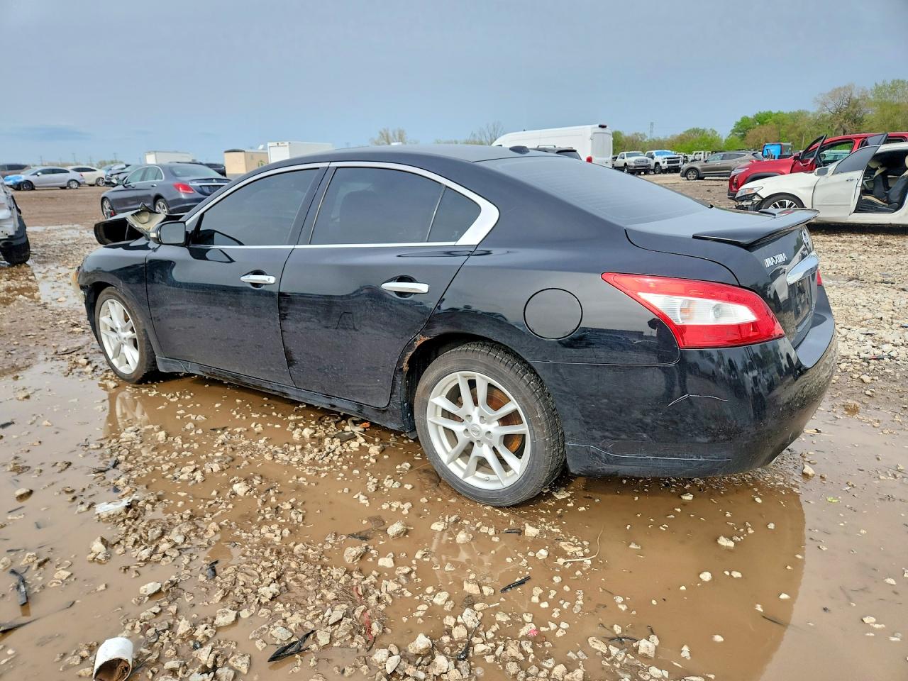 2011 Nissan Maxima Black vin: 1N4AA5AP3BC857950