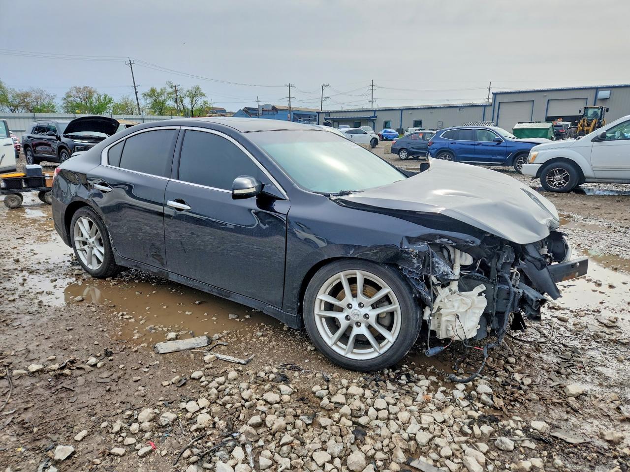 2011 Nissan Maxima Black vin: 1N4AA5AP3BC857950
