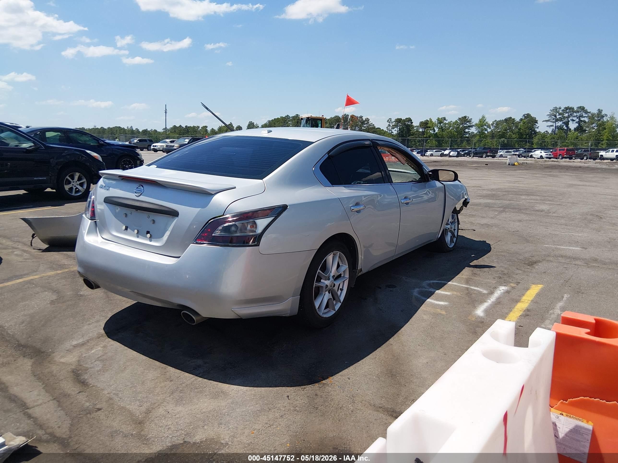 2011 Nissan Maxima 3.5 Sv Gray vin: 1N4AA5AP3BC858094