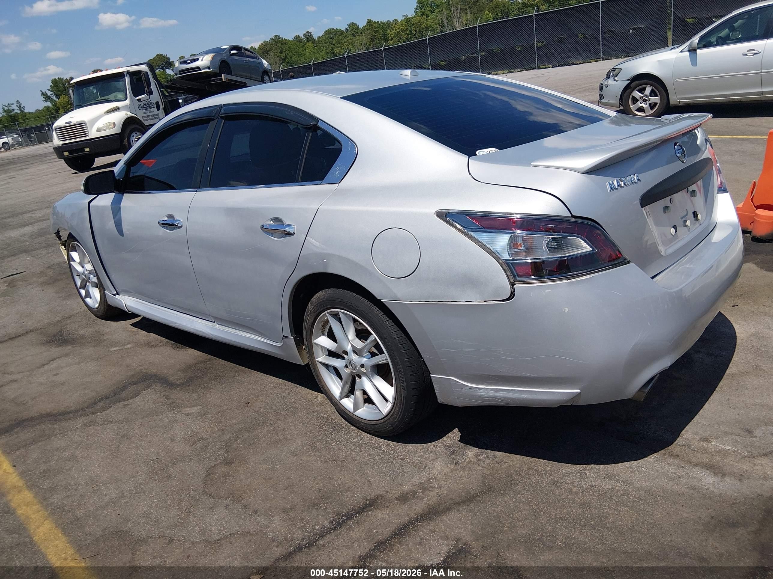 2011 Nissan Maxima 3.5 Sv Gray vin: 1N4AA5AP3BC858094