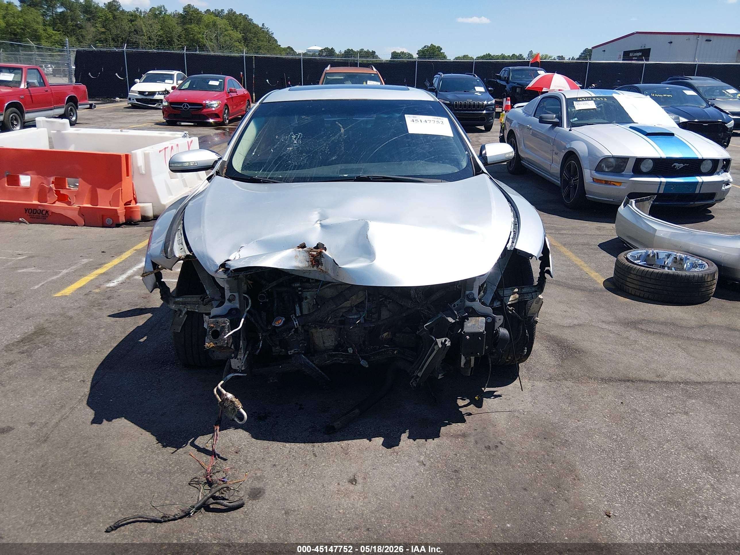 2011 Nissan Maxima 3.5 Sv Gray vin: 1N4AA5AP3BC858094