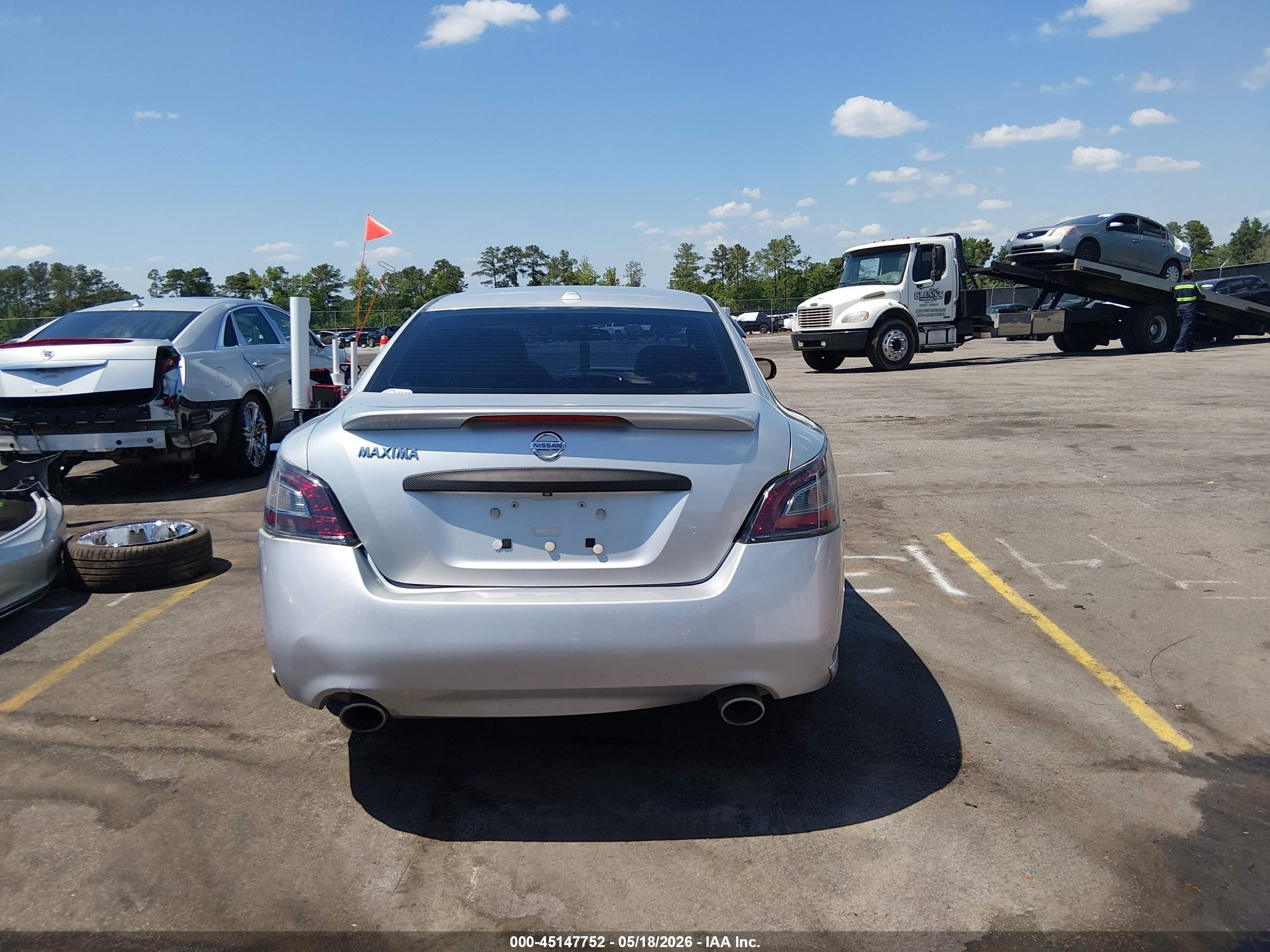 2011 Nissan Maxima 3.5 Sv Gray vin: 1N4AA5AP3BC858094