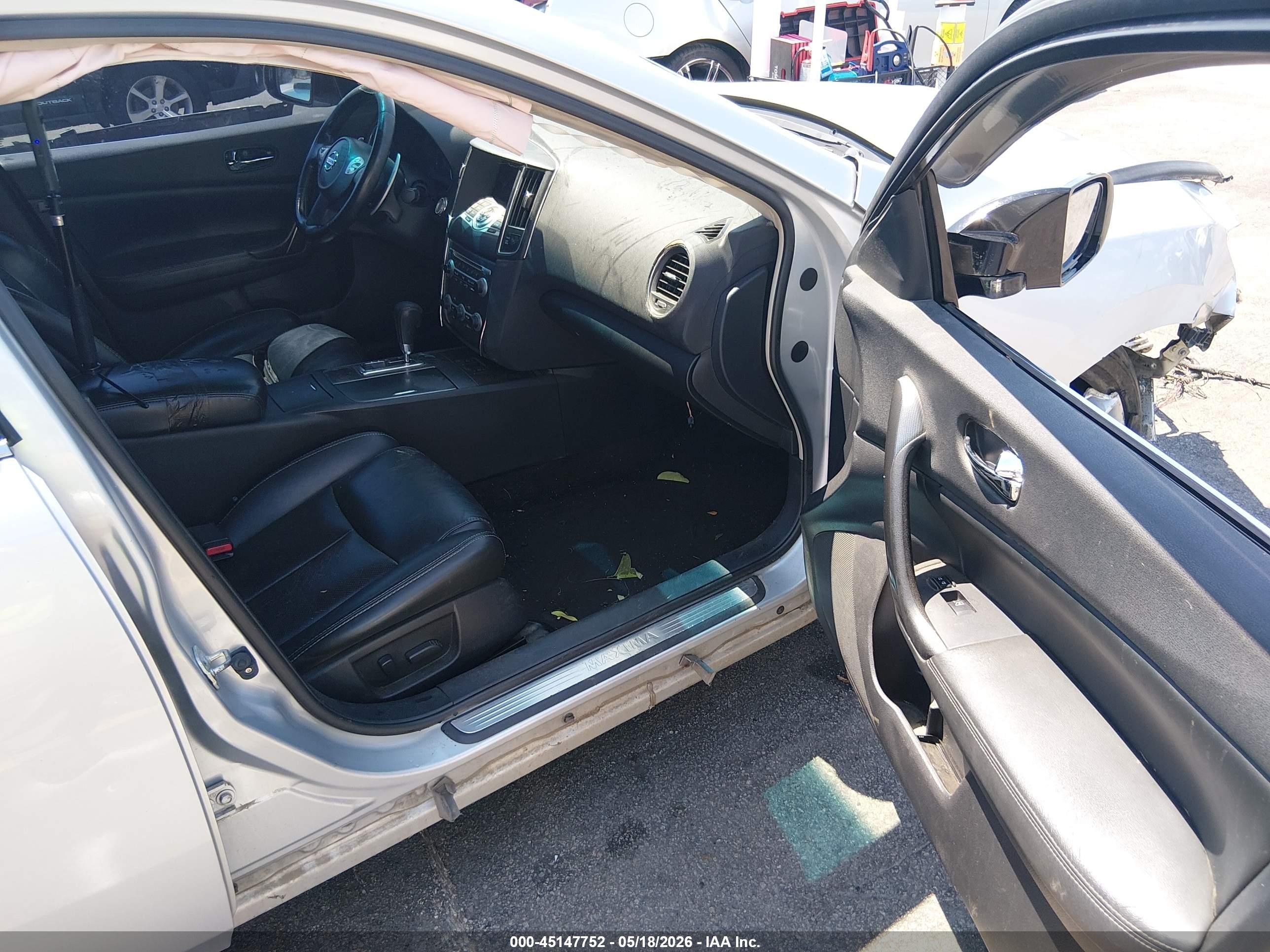 2011 Nissan Maxima 3.5 Sv Gray vin: 1N4AA5AP3BC858094