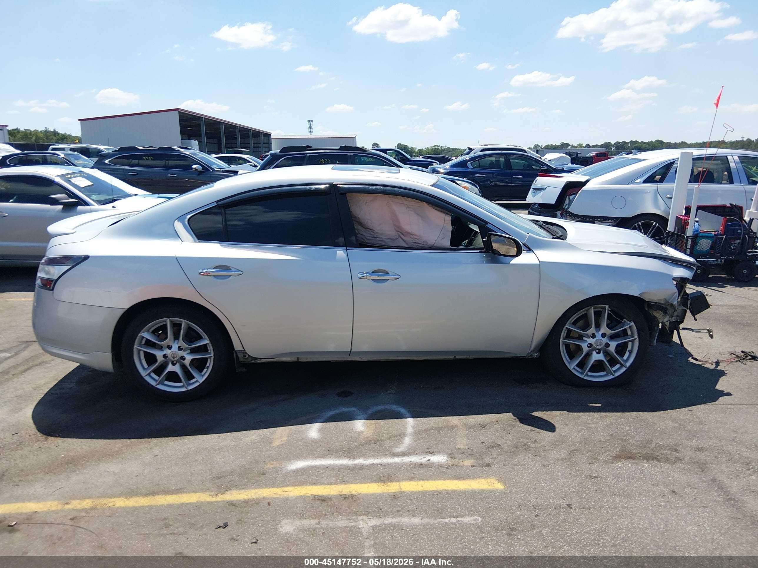 2011 Nissan Maxima 3.5 Sv Gray vin: 1N4AA5AP3BC858094