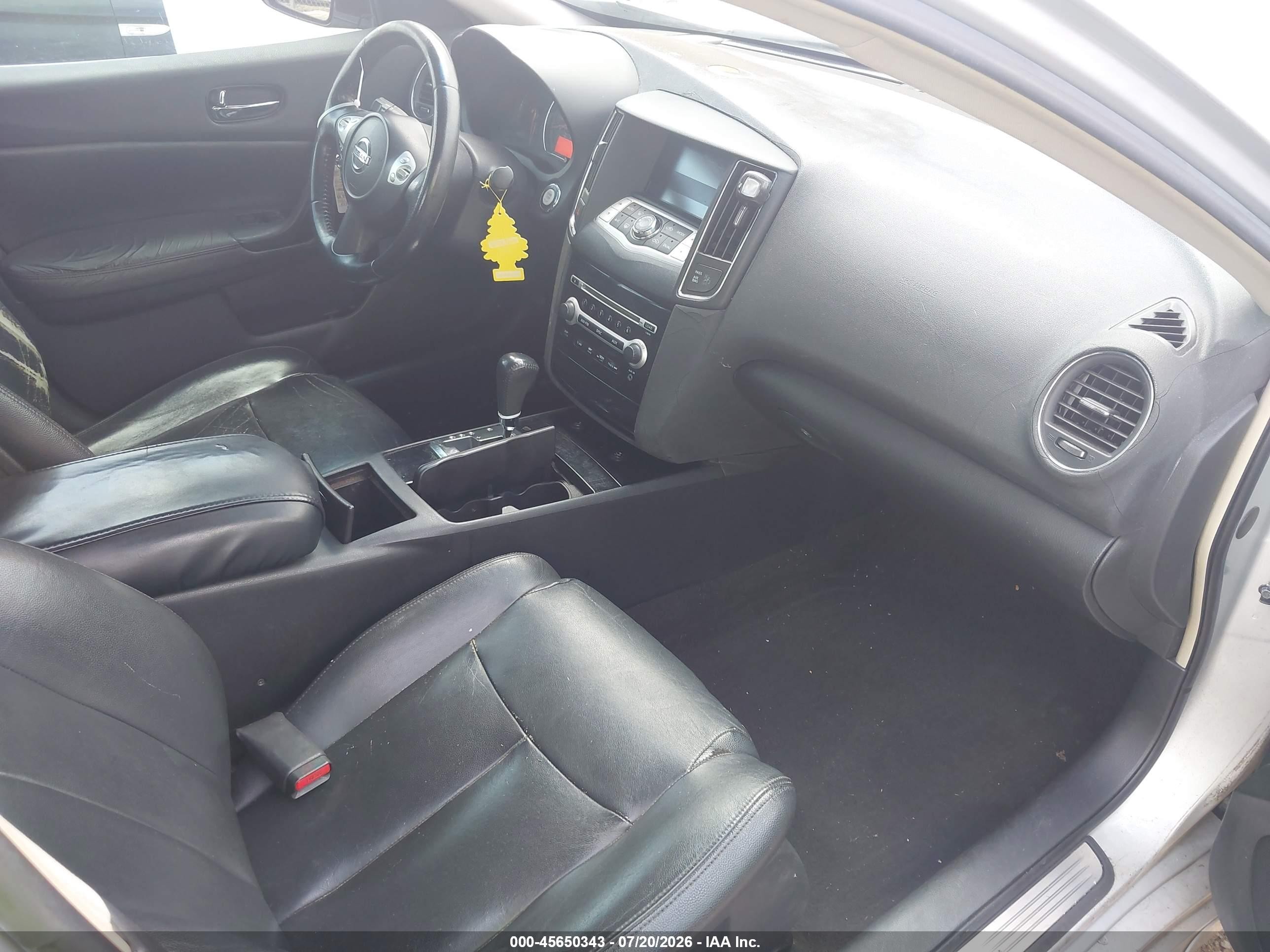 2011 Nissan Maxima 3.5 S Silver vin: 1N4AA5AP3BC858158
