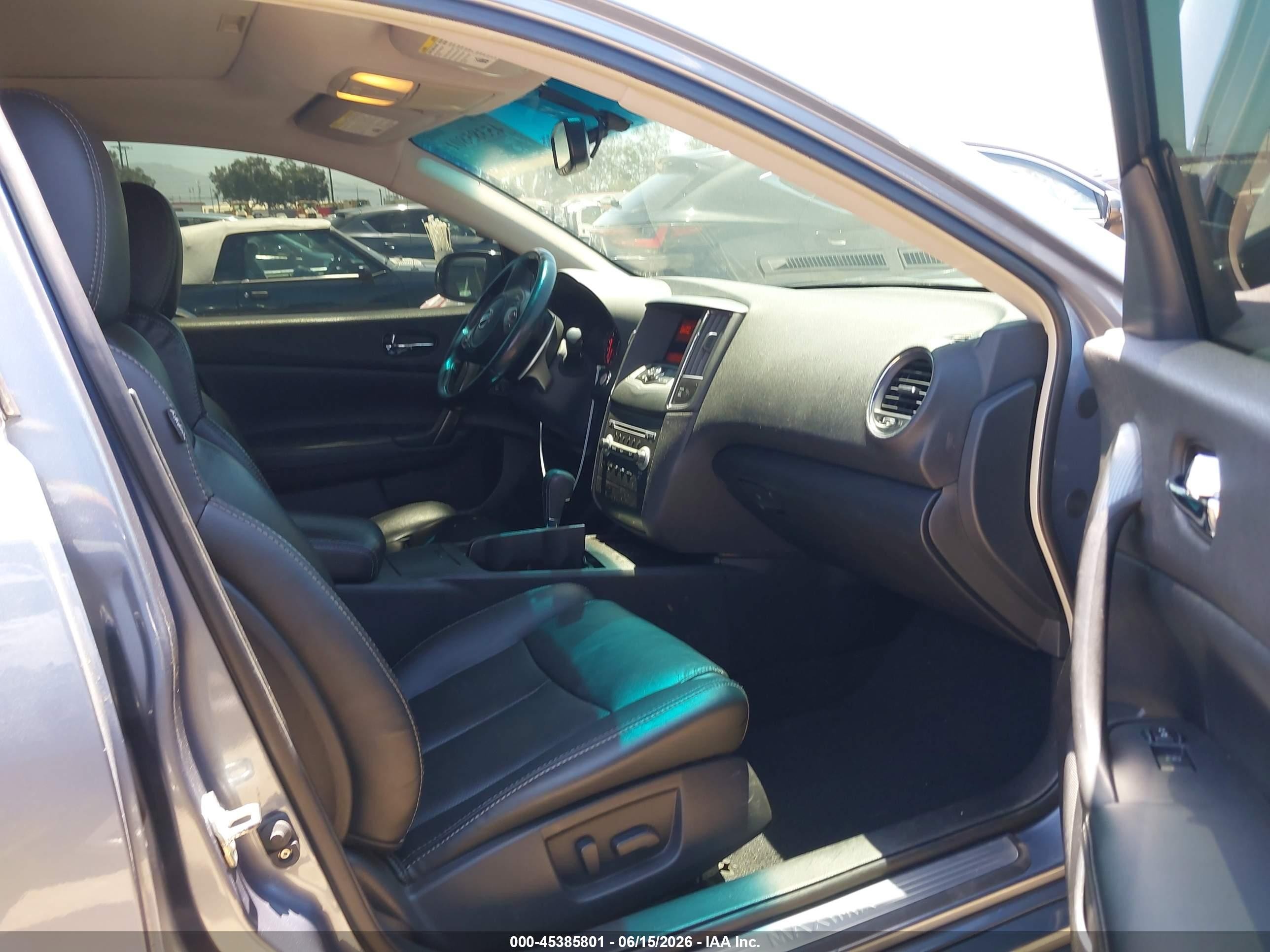2011 Nissan Maxima 3.5 Sv Light Blue vin: 1N4AA5AP3BC866020