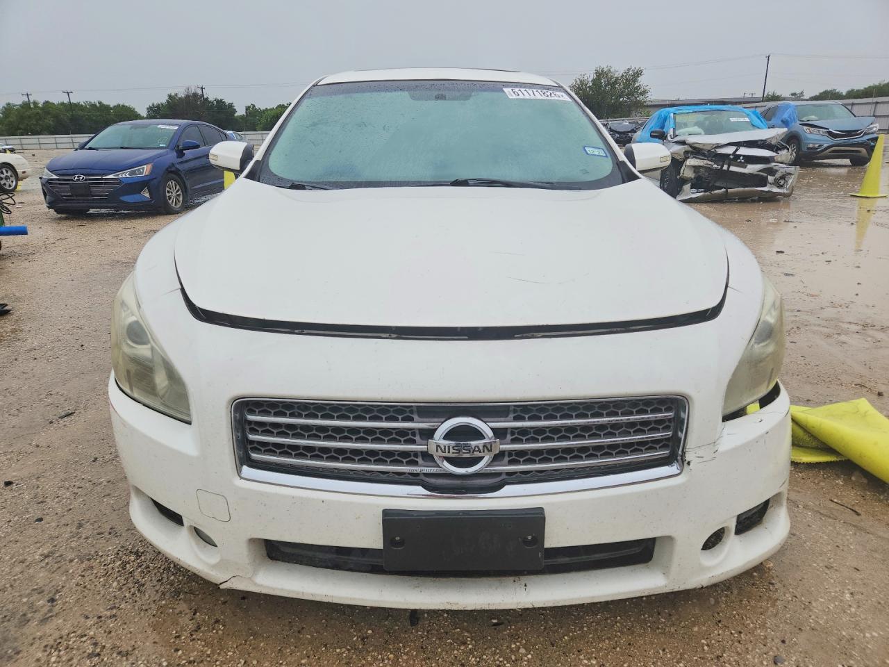 2011 Nissan Maxima 3.5 S White vin: 1N4AA5AP3BC868916