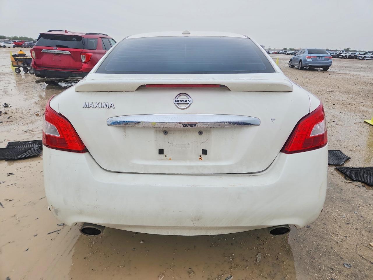 2011 Nissan Maxima 3.5 S White vin: 1N4AA5AP3BC868916