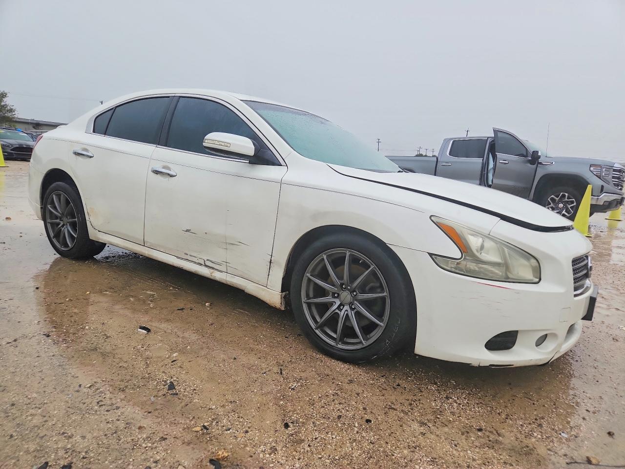 2011 Nissan Maxima 3.5 S White vin: 1N4AA5AP3BC868916