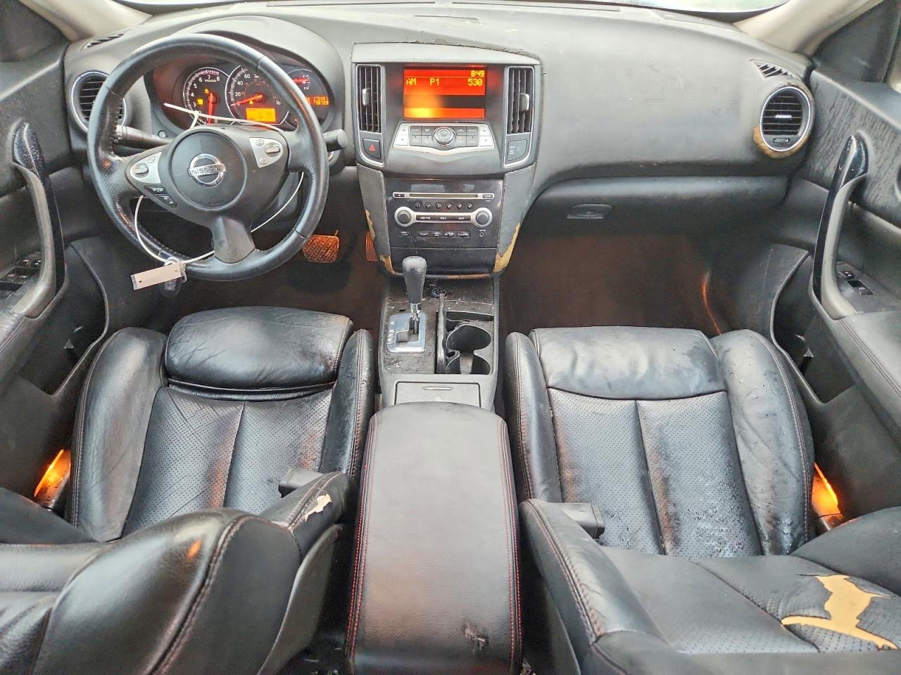 2011 Nissan Maxima 3.5 S White vin: 1N4AA5AP3BC868916