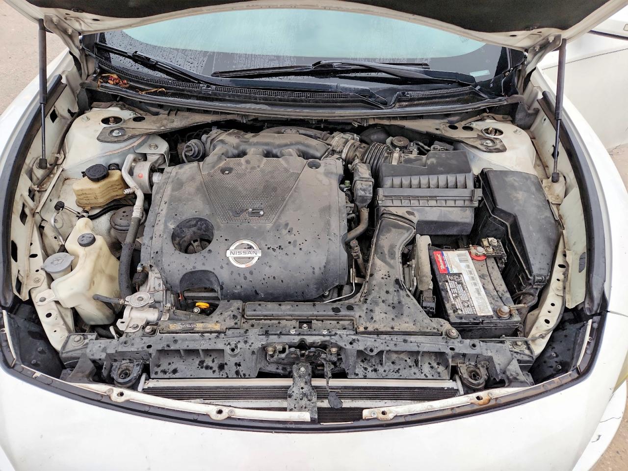 2011 Nissan Maxima 3.5 S White vin: 1N4AA5AP3BC868916