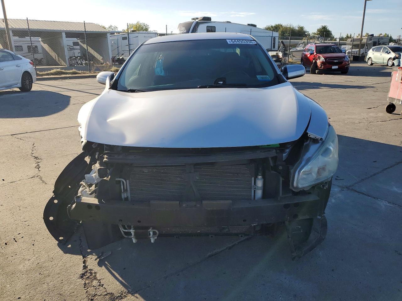 2012 Nissan Maxima 3.5 S Silver vin: 1N4AA5AP3CC804781