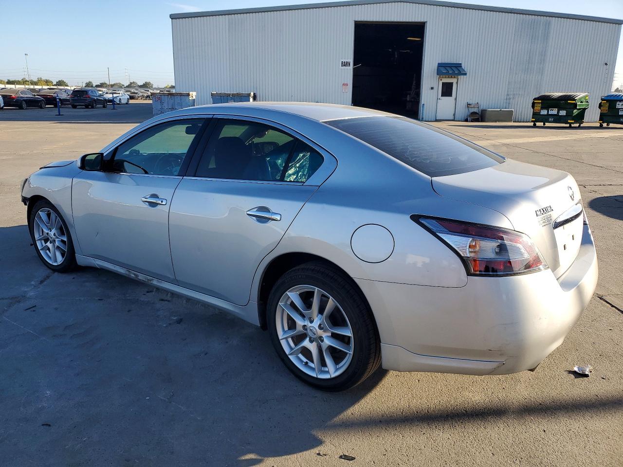 2012 Nissan Maxima 3.5 S Silver vin: 1N4AA5AP3CC804781