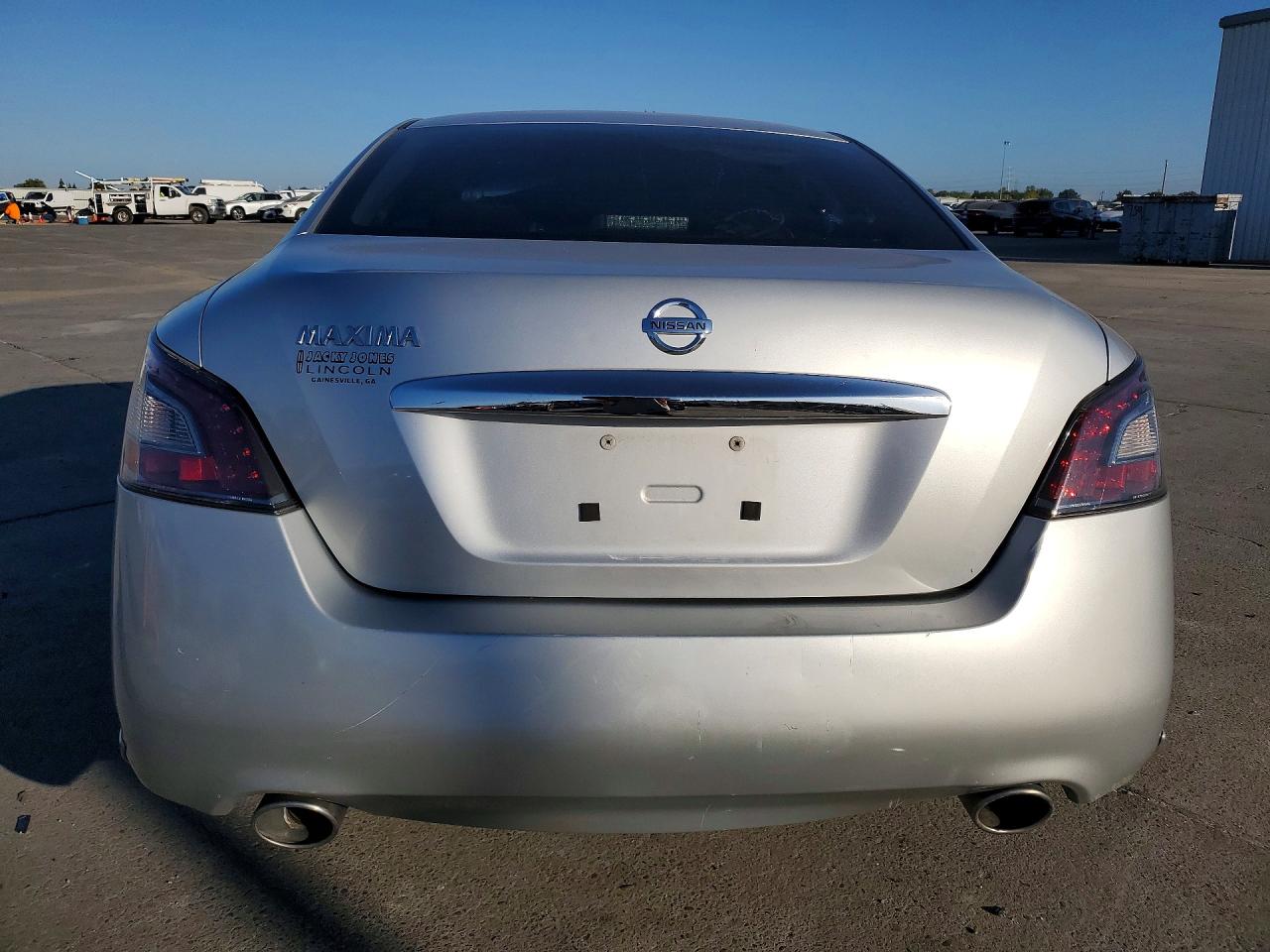 2012 Nissan Maxima 3.5 S Silver vin: 1N4AA5AP3CC804781
