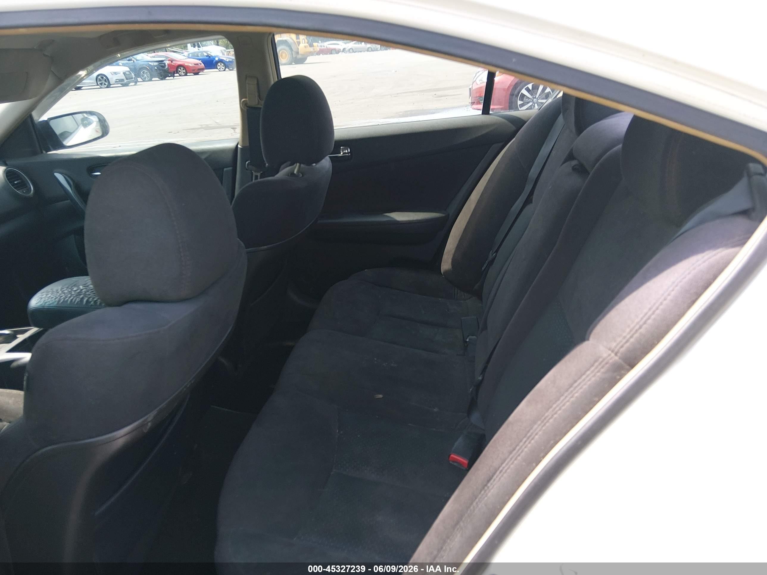 2012 Nissan Maxima 3.5 S White vin: 1N4AA5AP3CC806871