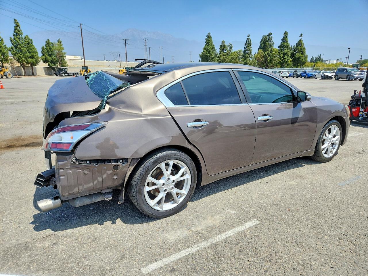 2012 Nissan Maxima 3.5 S Gray vin: 1N4AA5AP3CC807373