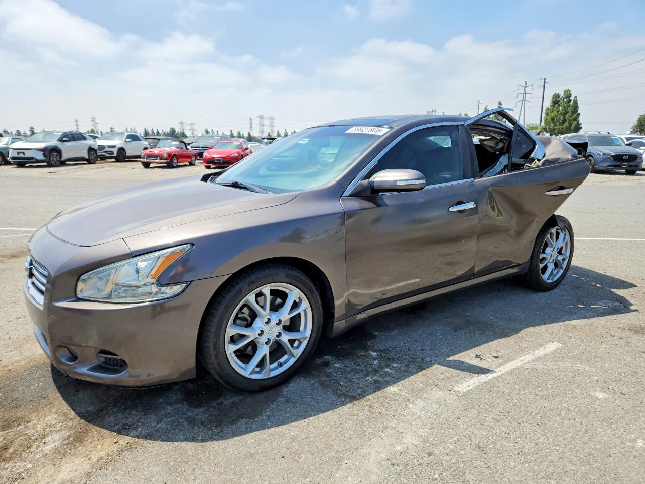 2012 Nissan Maxima 3.5 S Gray vin: 1N4AA5AP3CC807373