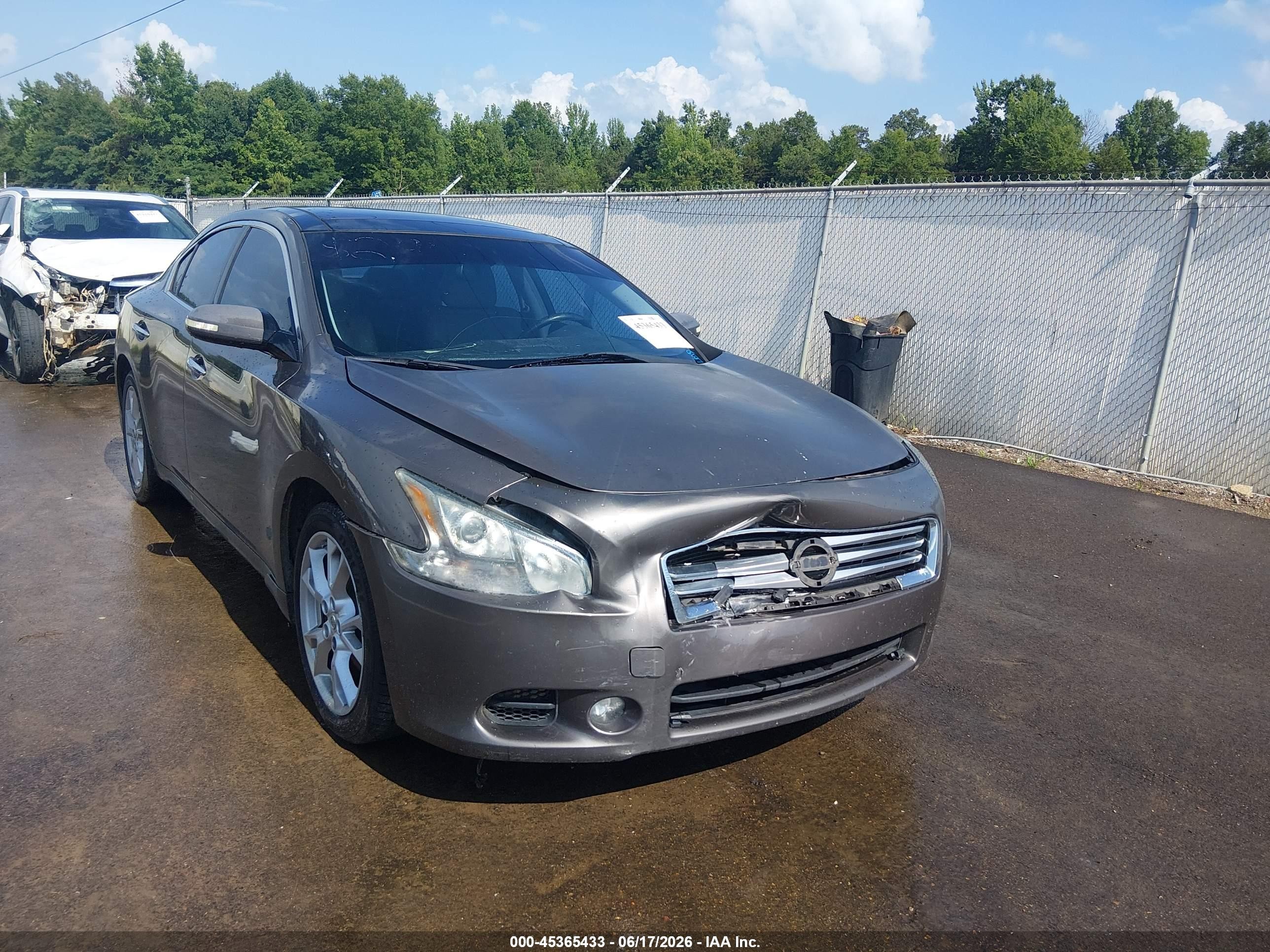 2012 Nissan Maxima 3.5 Sv Brown vin: 1N4AA5AP3CC809222