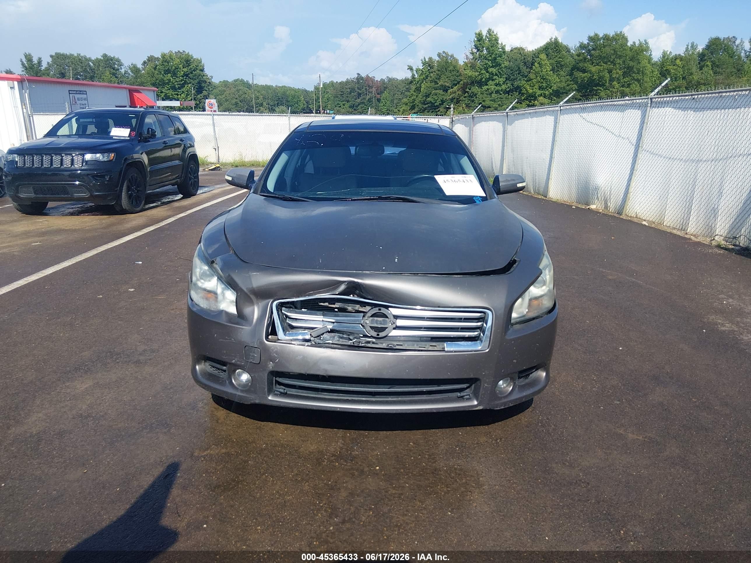 2012 Nissan Maxima 3.5 Sv Brown vin: 1N4AA5AP3CC809222