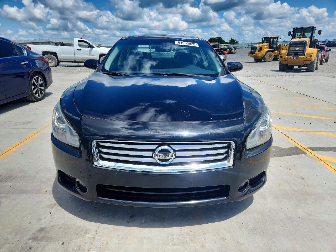2012 Nissan Maxima 3.5 S Black vin: 1N4AA5AP3CC812492