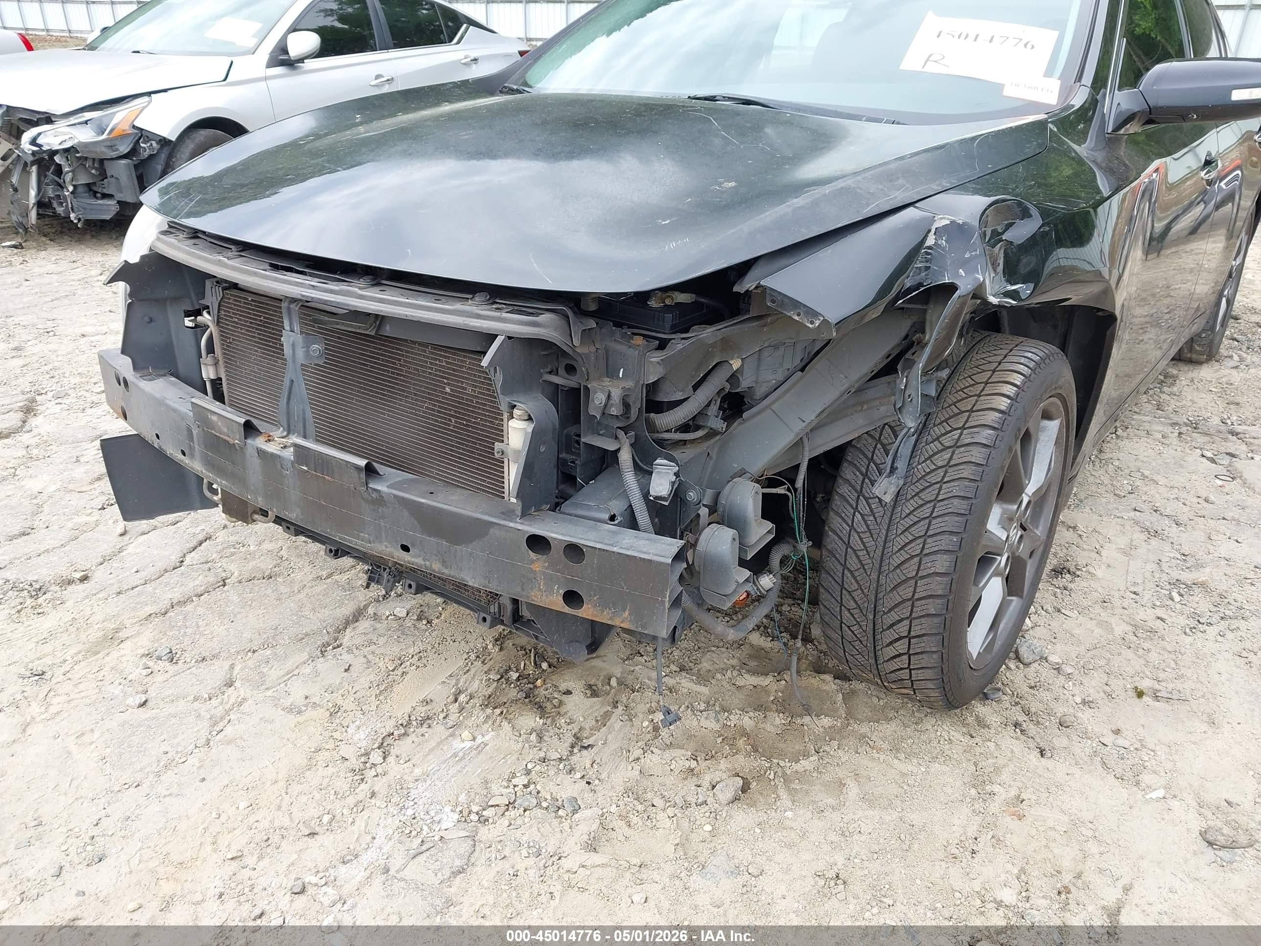 2012 Nissan Maxima 3.5 S Черный vin: 1N4AA5AP3CC814579
