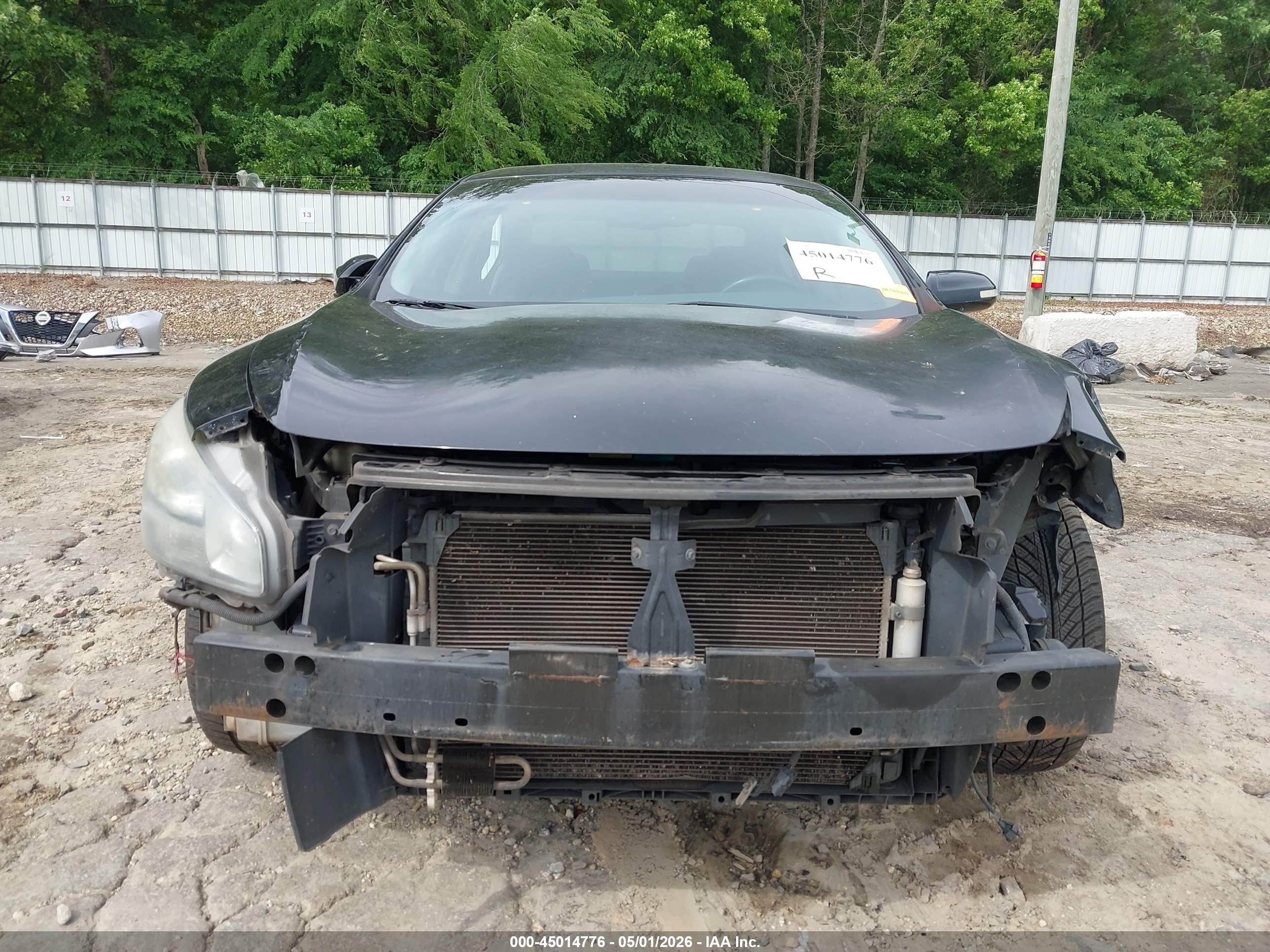 2012 Nissan Maxima 3.5 S Черный vin: 1N4AA5AP3CC814579