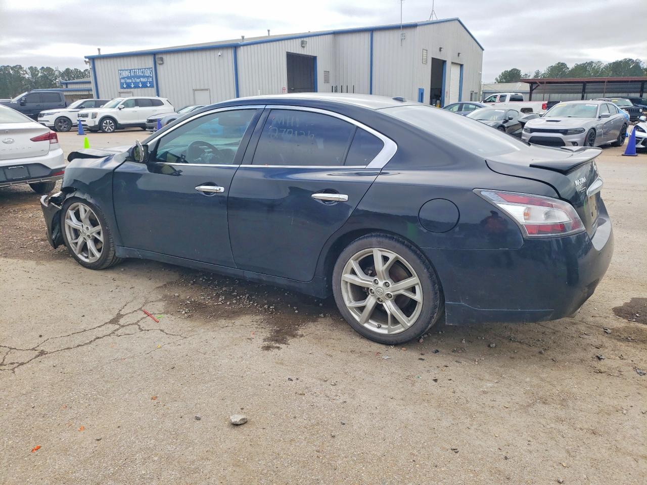2012 Nissan Maxima S Черный vin: 1N4AA5AP3CC820690