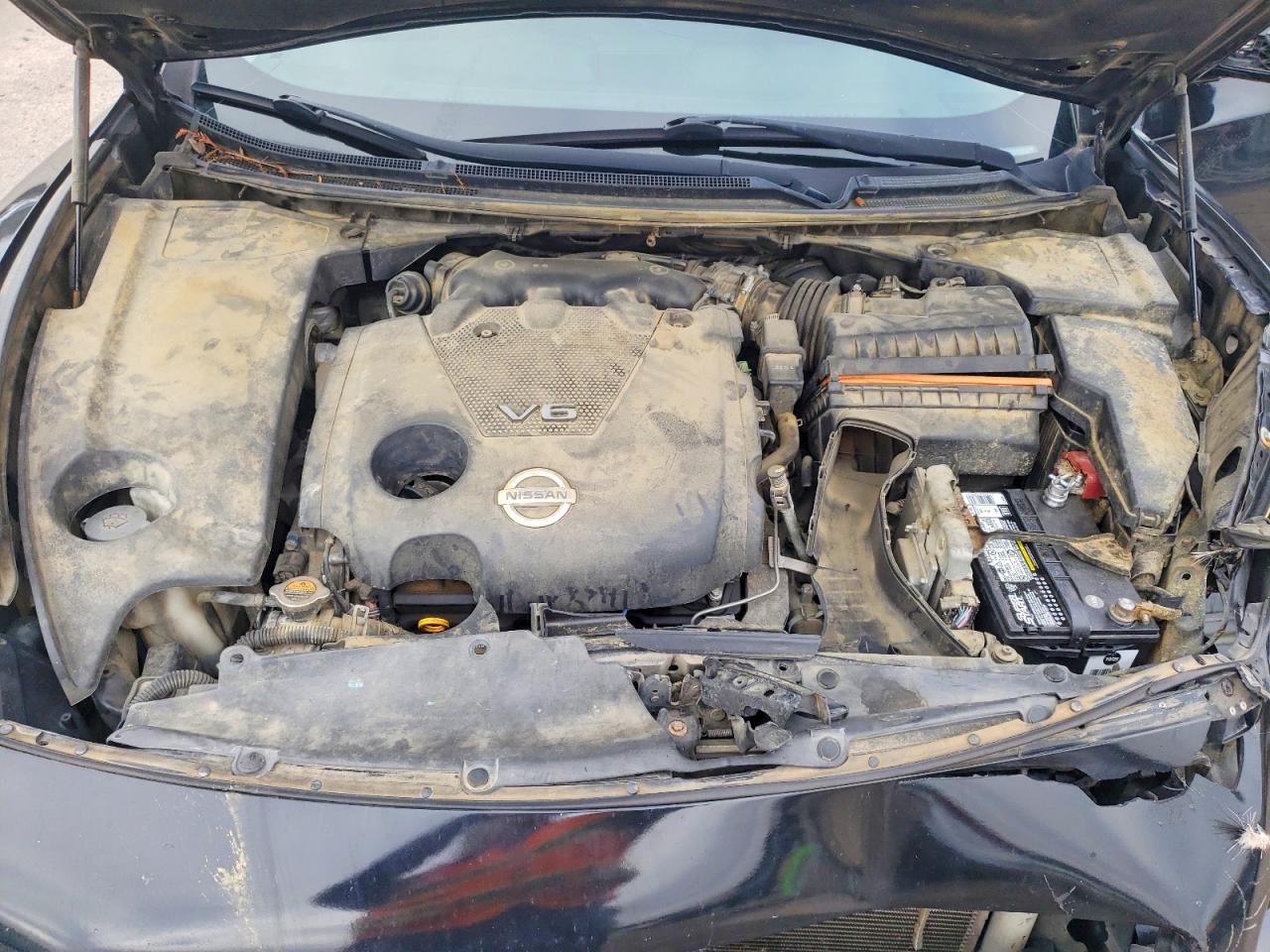 2012 Nissan Maxima S Черный vin: 1N4AA5AP3CC820690