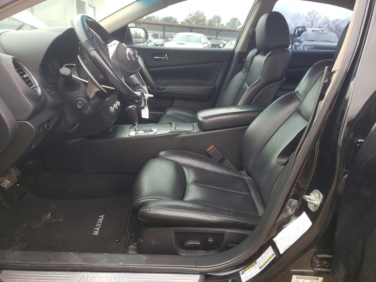 2012 Nissan Maxima S Черный vin: 1N4AA5AP3CC820690