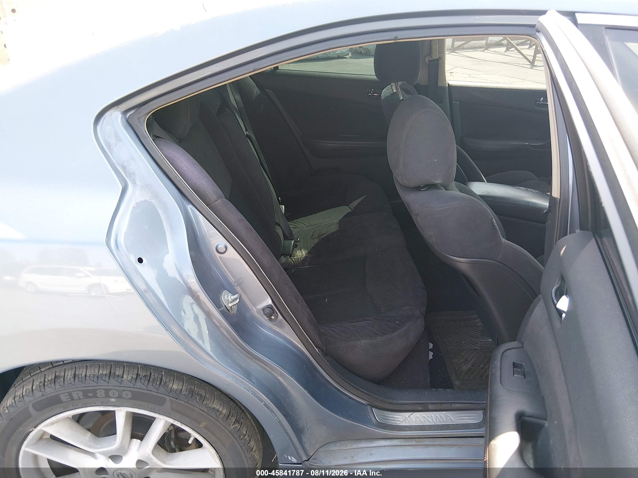 2012 Nissan Maxima 3.5 S Blue vin: 1N4AA5AP3CC822617